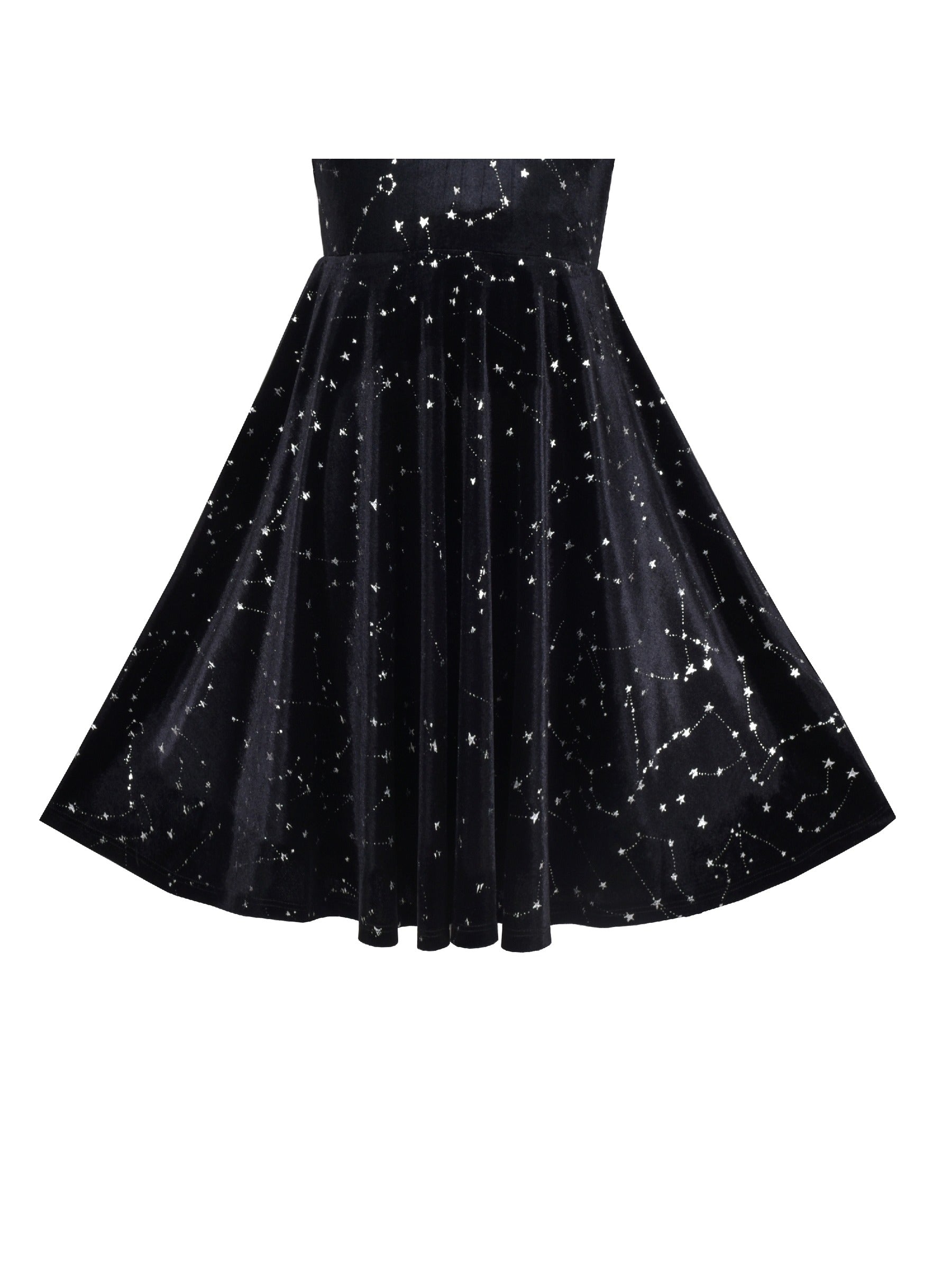 Girls Dress Pink Sequin Butterfly Vintage Long Sleeve Casual Warm Winter Black