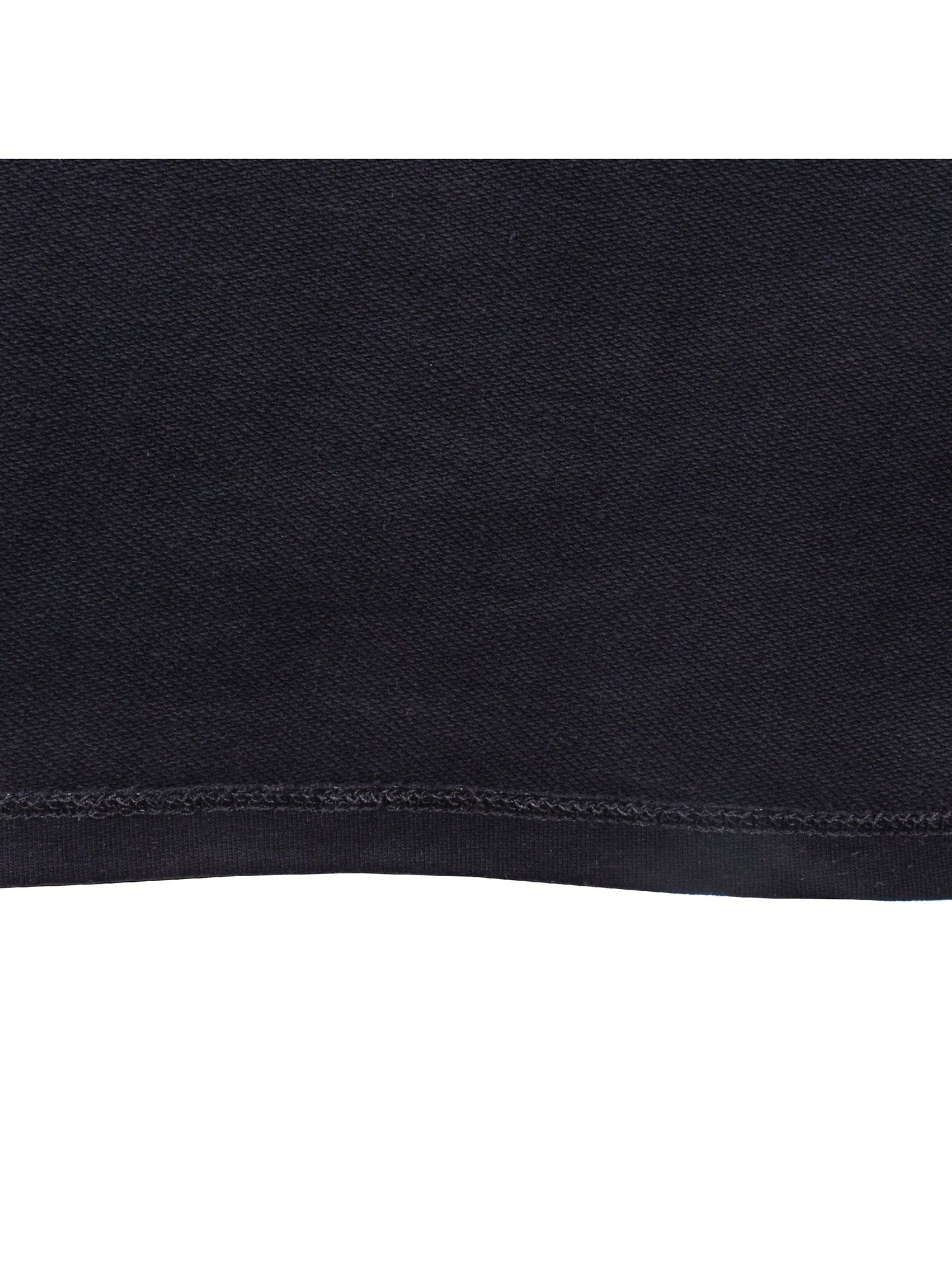 Girls Dress Tee Cotton Sunflower Petal Short Sleeve Black