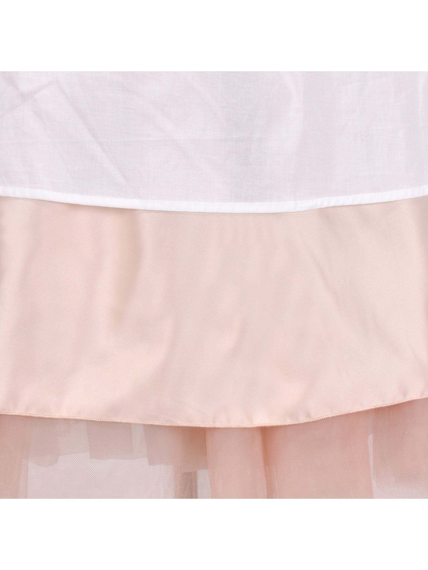 Girls Dress Rose Red Lace Tulle Hollow Elegant Party Pageant Ceremony Beige
