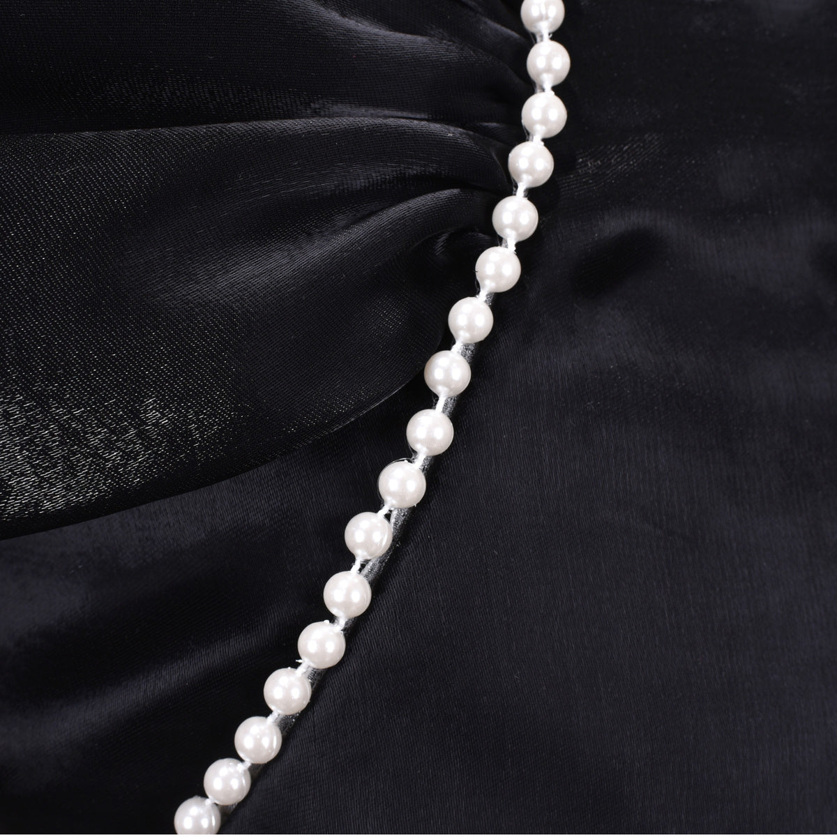 Girls Dress Princess Hi-lo Off White Pearl Pageant Dancing Ball - Black