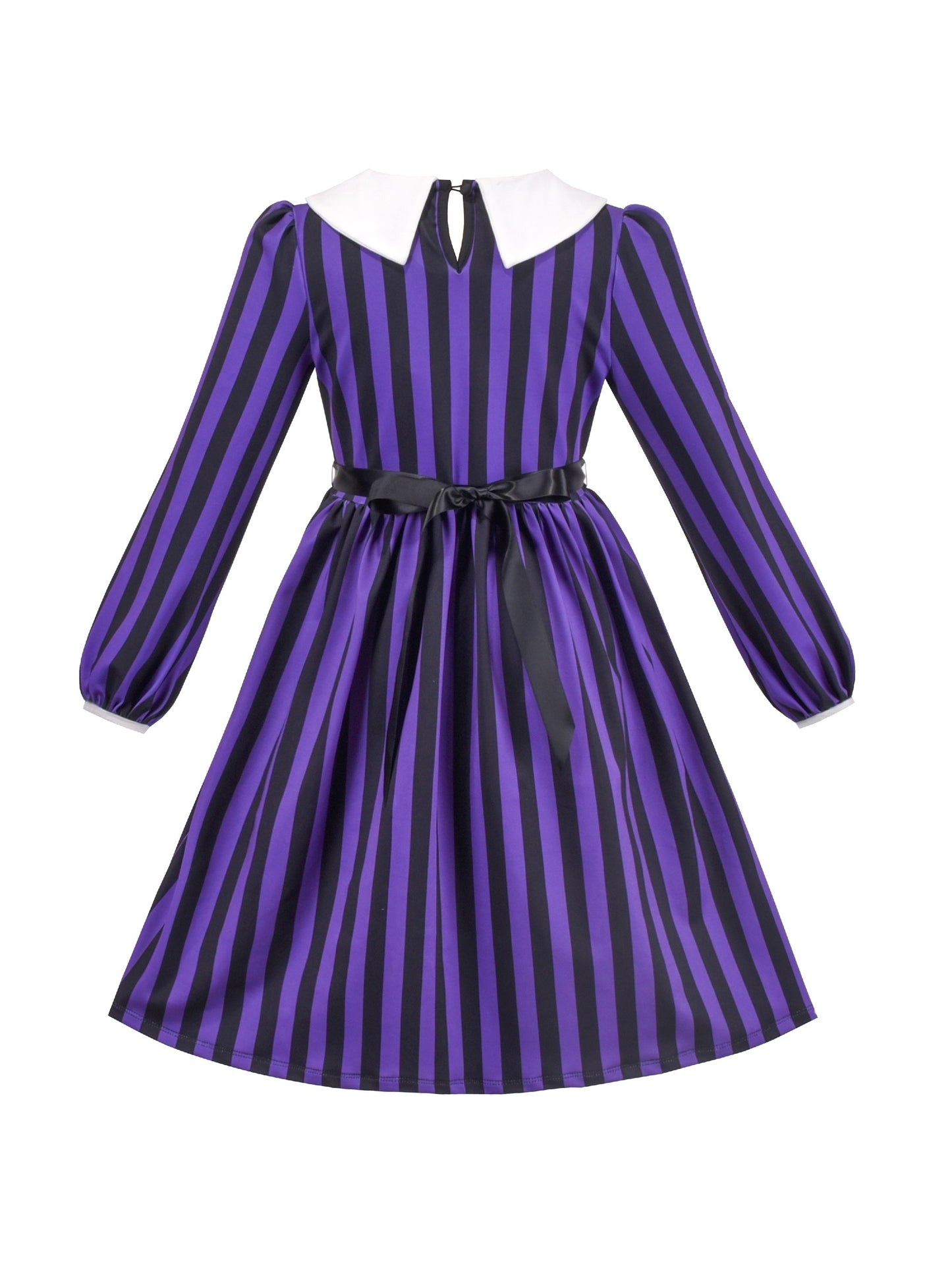 Girls Dress Unicorn Rainbow Casual Long Sleeve Purple
