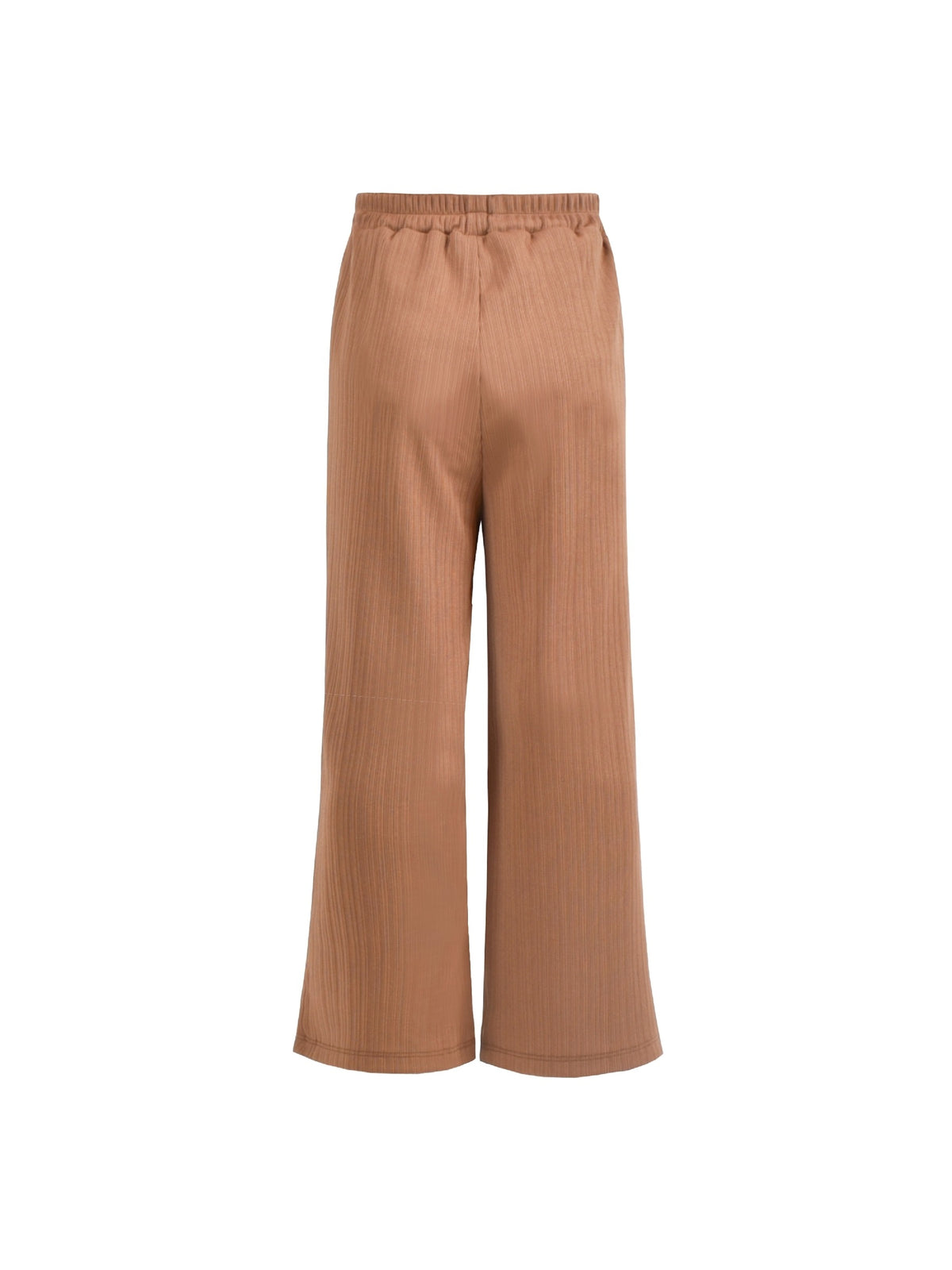 Girls Pants Legging Straight Leg Pants Black Ribbed Knit Gym Casual Brown