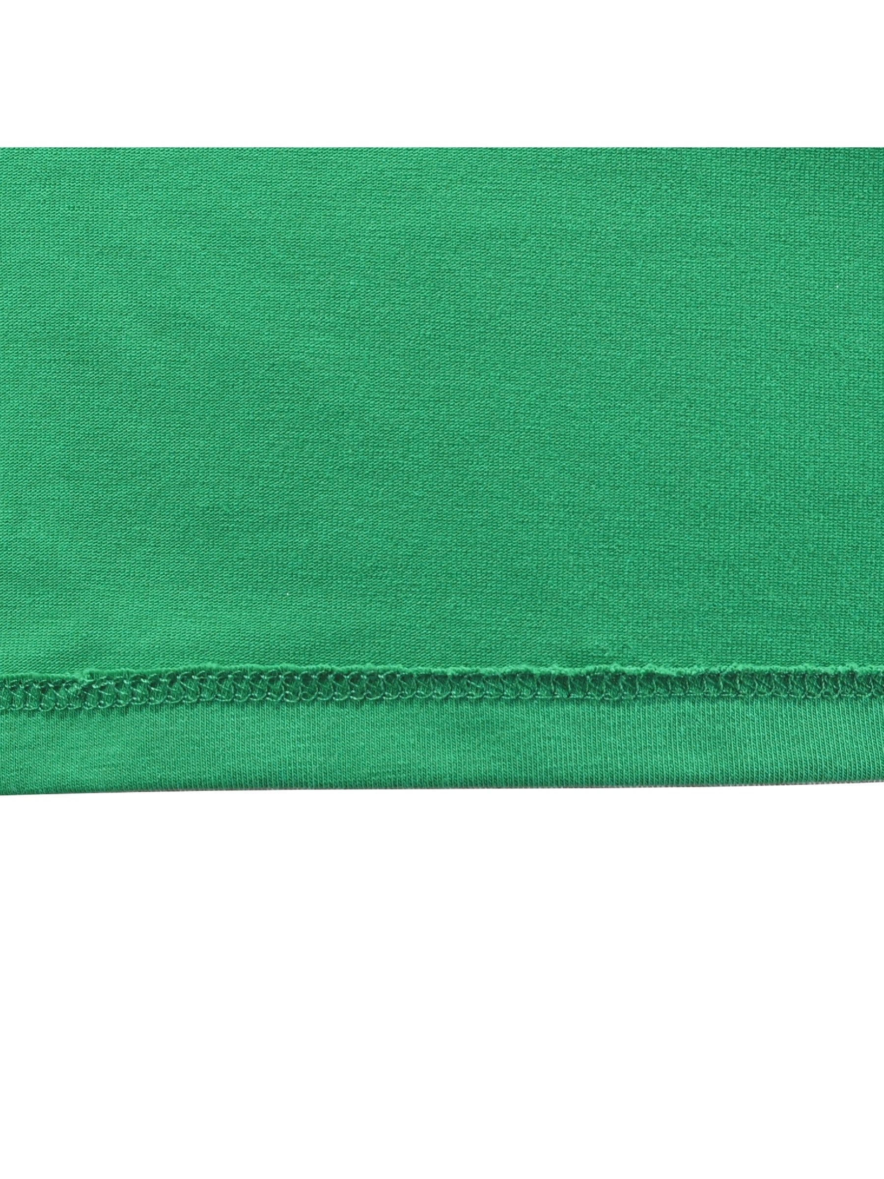 Girls Casual Dress Cotton Long Sleeve Kite Cloud Embroidered Green