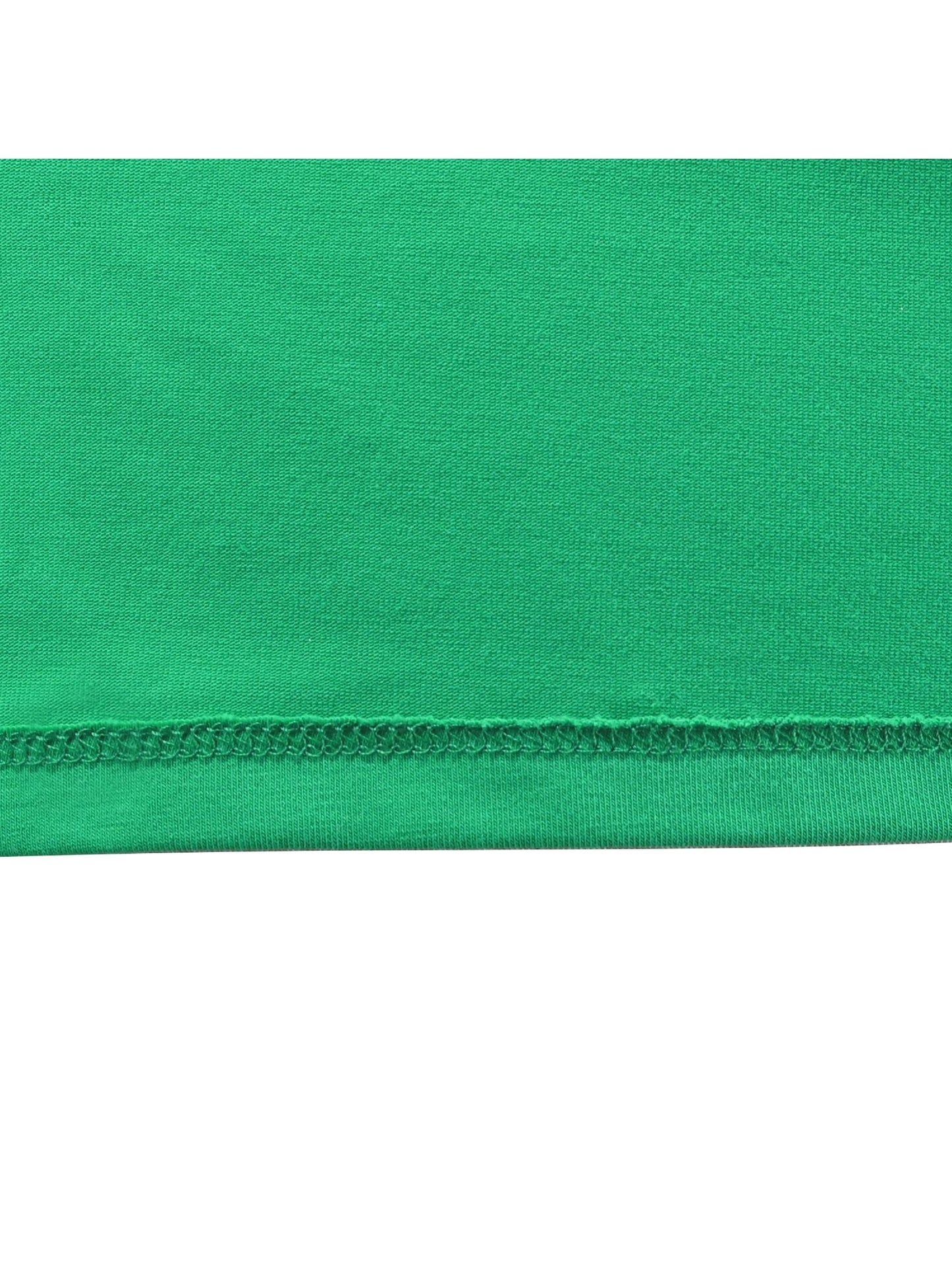 Girls Casual Dress Cotton Long Sleeve Kite Cloud Embroidered Green