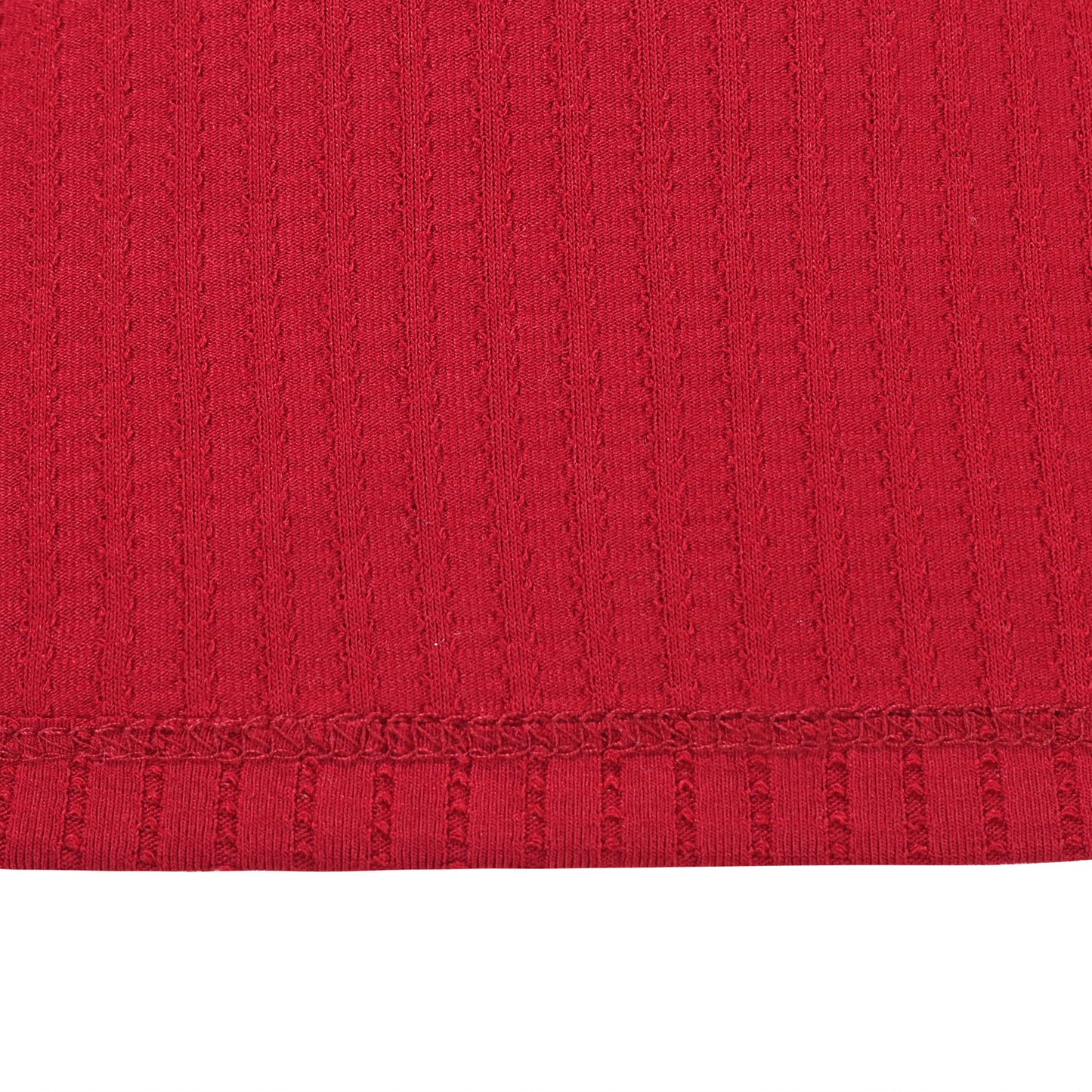 Girls Dress Rose Pink Cable Knit Striped Casual Long Sleeve Cotton Red