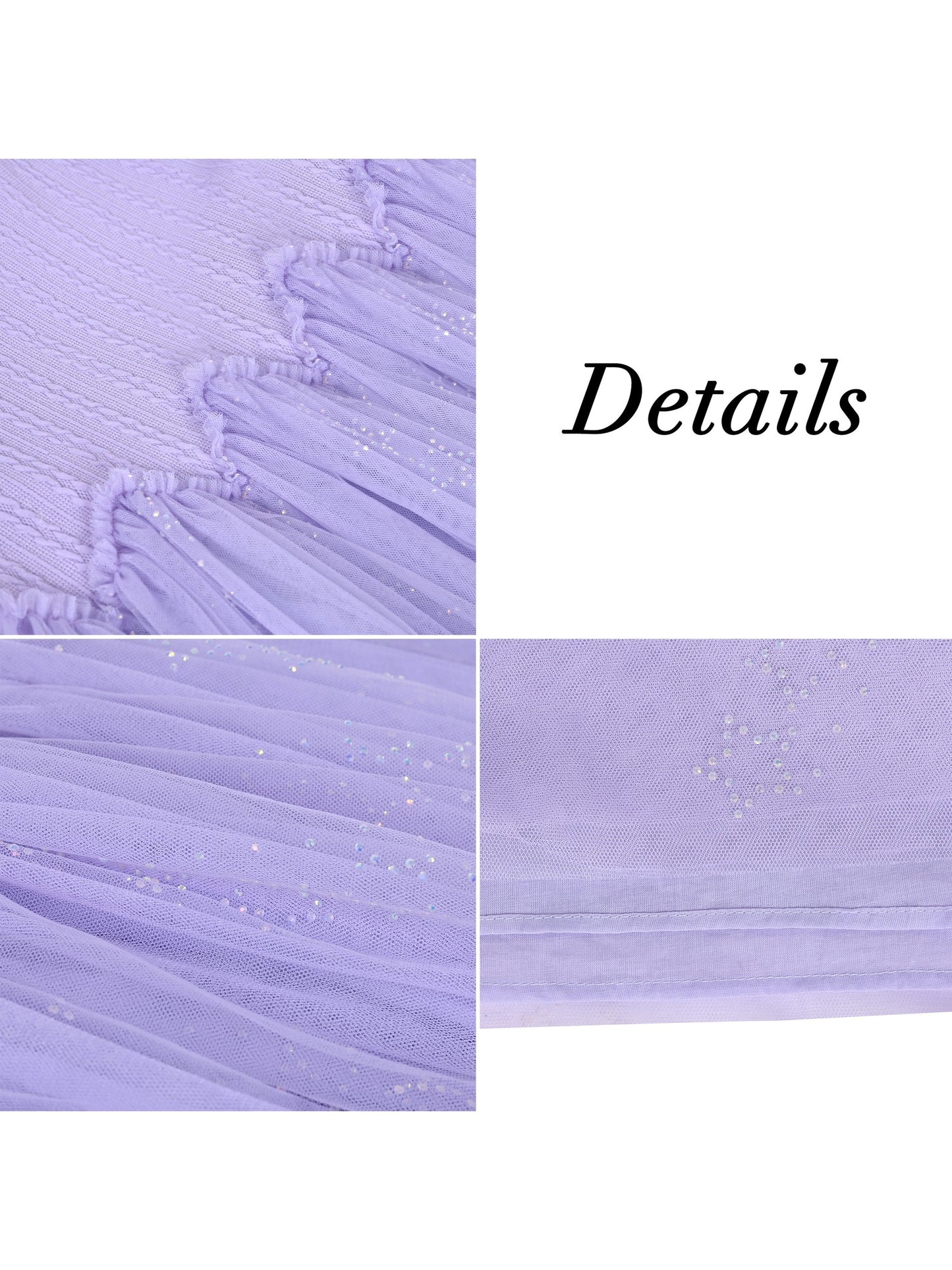 Girls Dress Black Heart Tulle Party Velvet Valentine's Day Party Purple