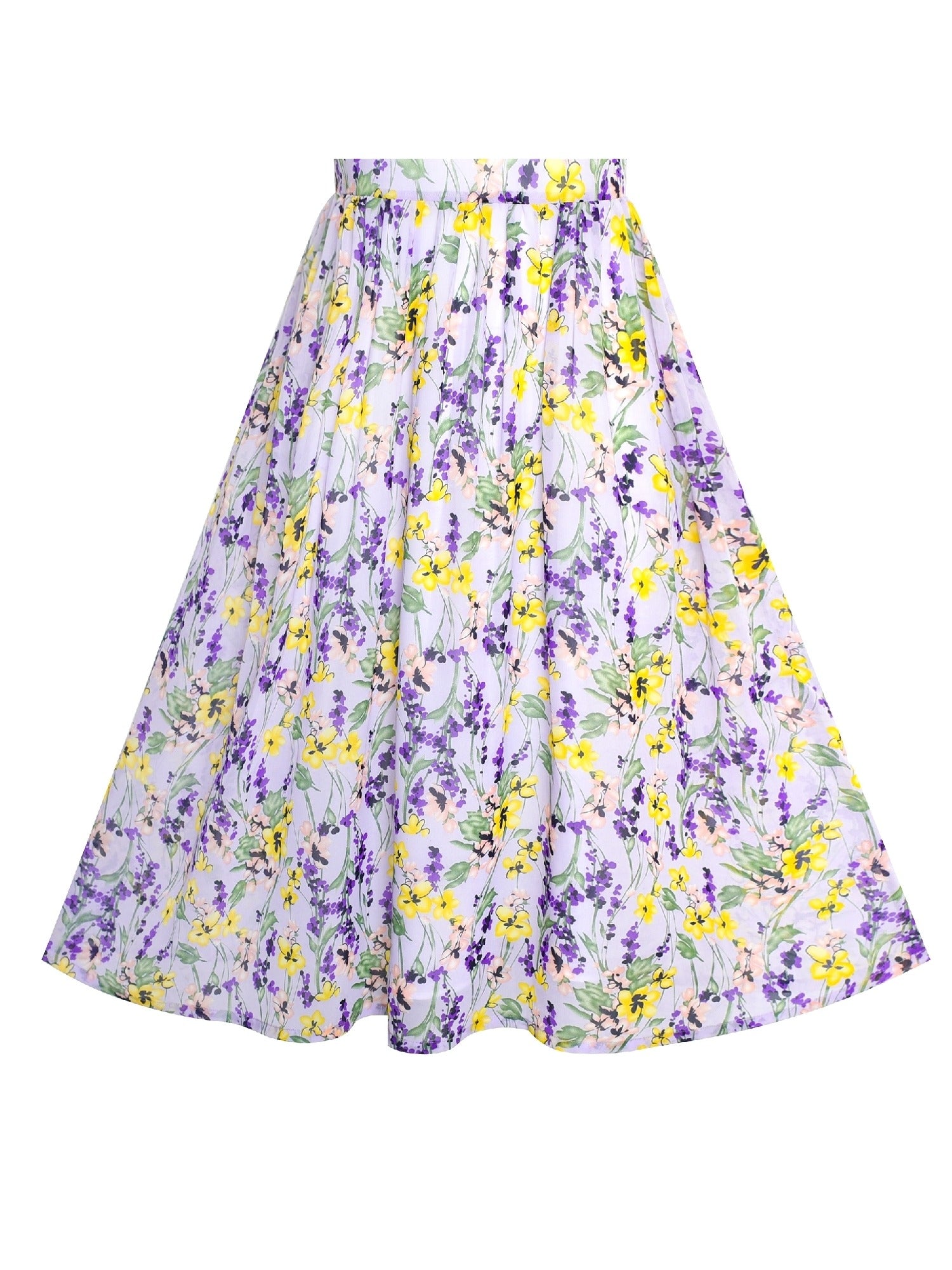 Women's Halter Purple Floral Printed Maxi Casual Party Dress Purple