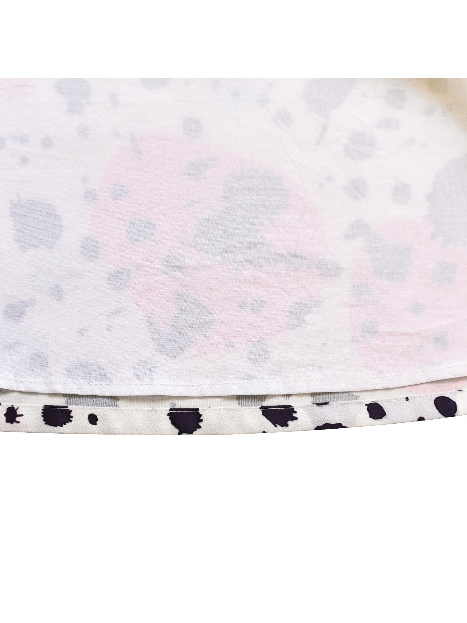 Women's Painting Flower Design Vintage Casual Party Cocktail Dress Pink