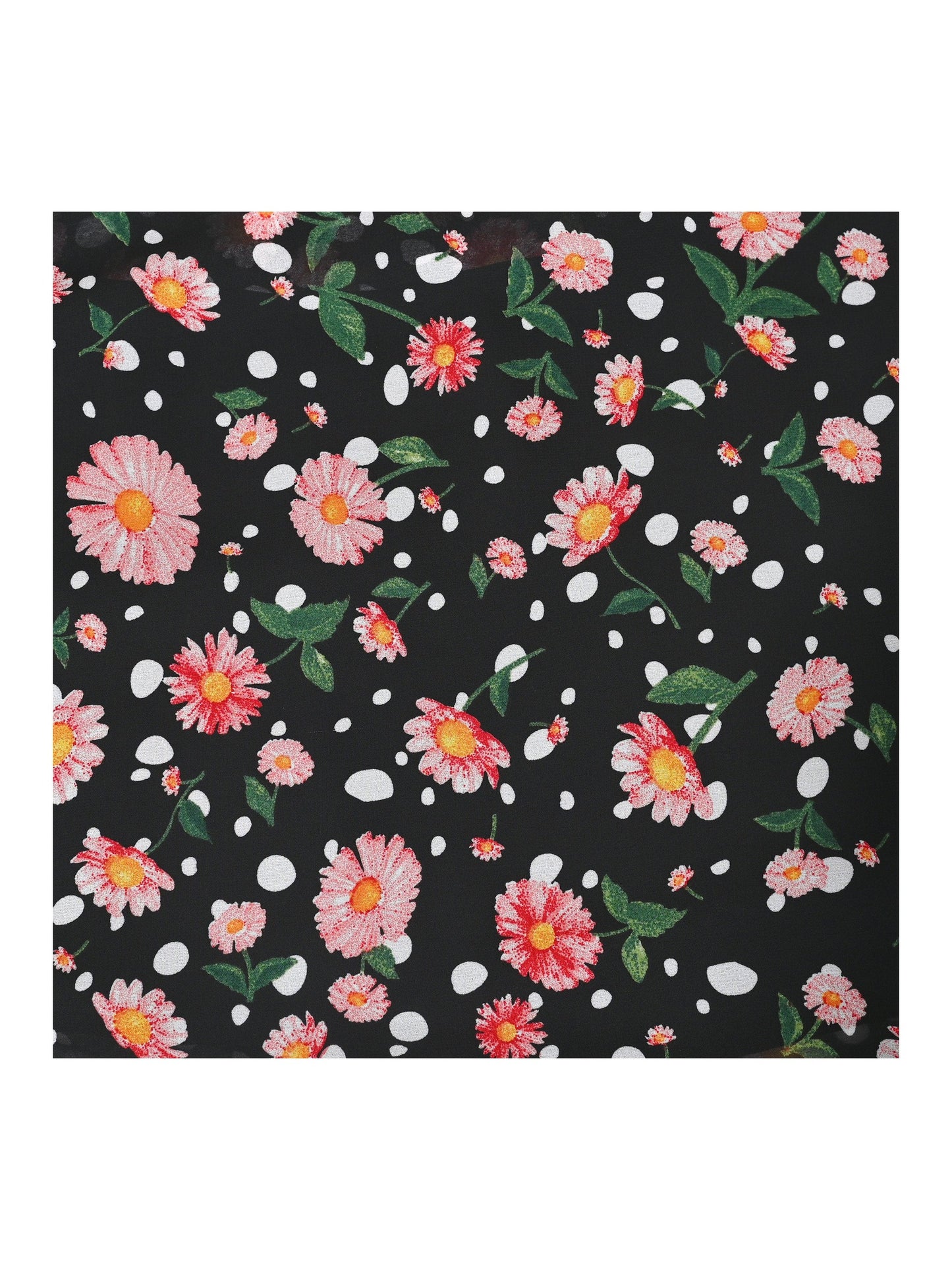 Girls Dress Lace to Chiffon Striped Black White Tied Waist Black