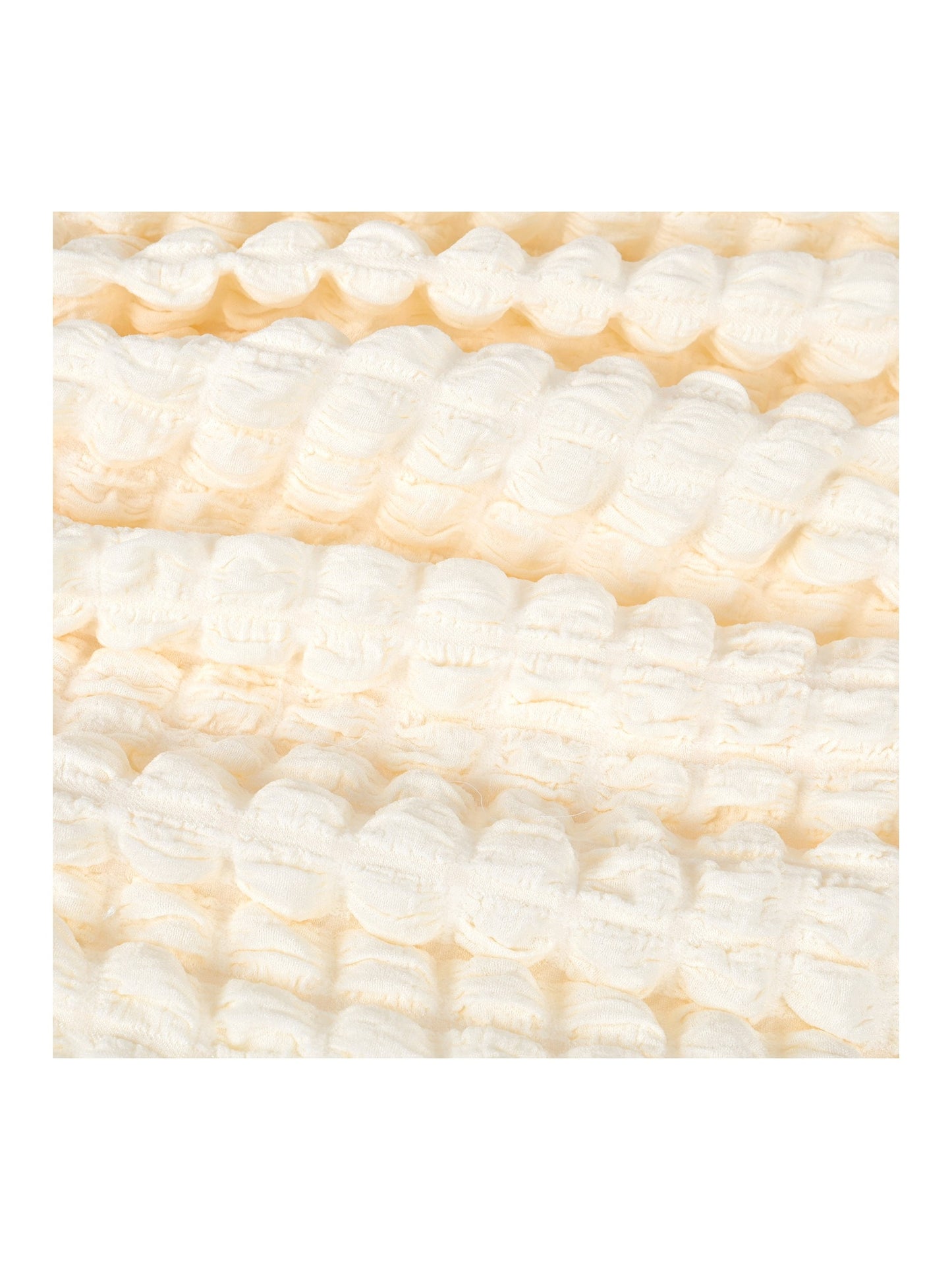 Girls Dress White Solid A-line Retro Puff Sleeve Casual Spring Summer Yellow