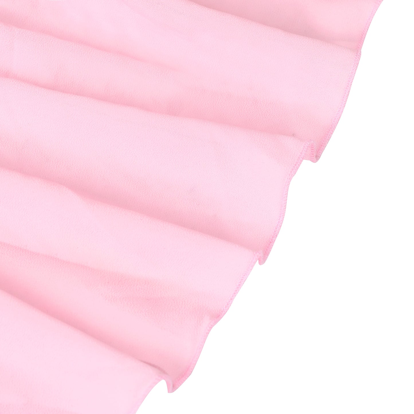 Girls Dress 2 Piece Set Pink Wrap Style Ballet Basic Leotard Short Sleeve Pink