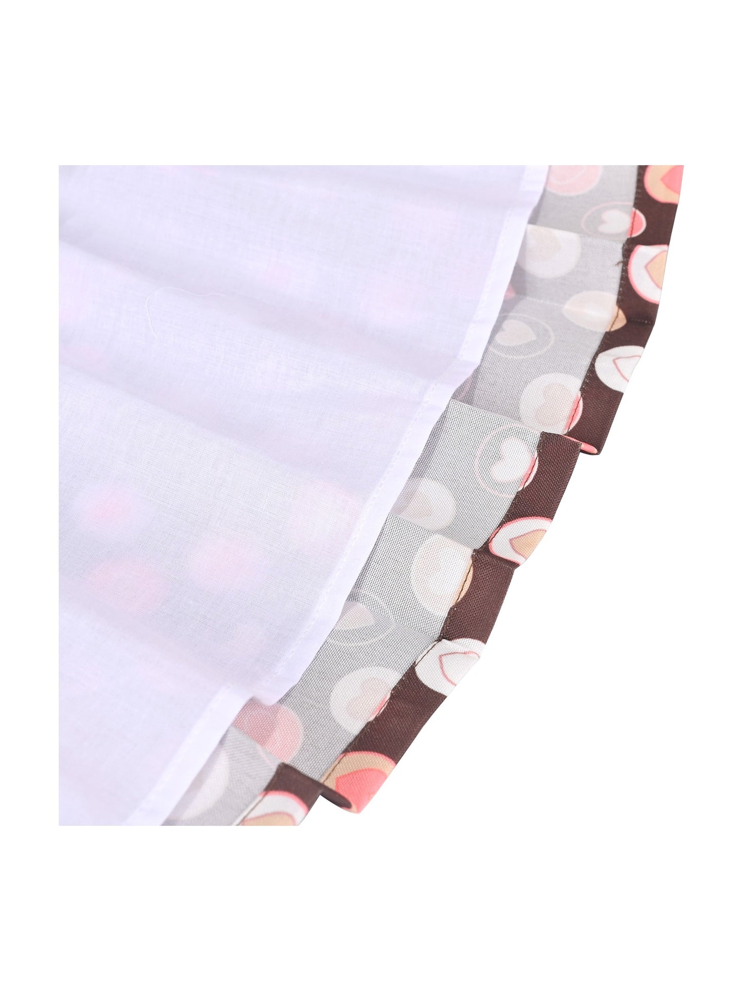Girls Dress Color Block Contrast Bow Tie Everyday Party Brown