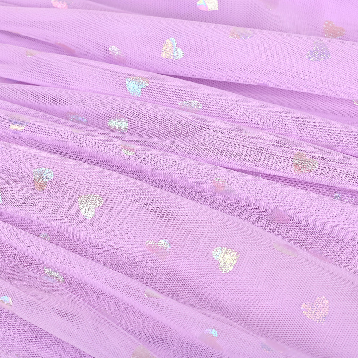 Girls Dress Tutu Skirt Cake Layered Grey Suspender Shiny Star Sleeveless - Purple Sequin