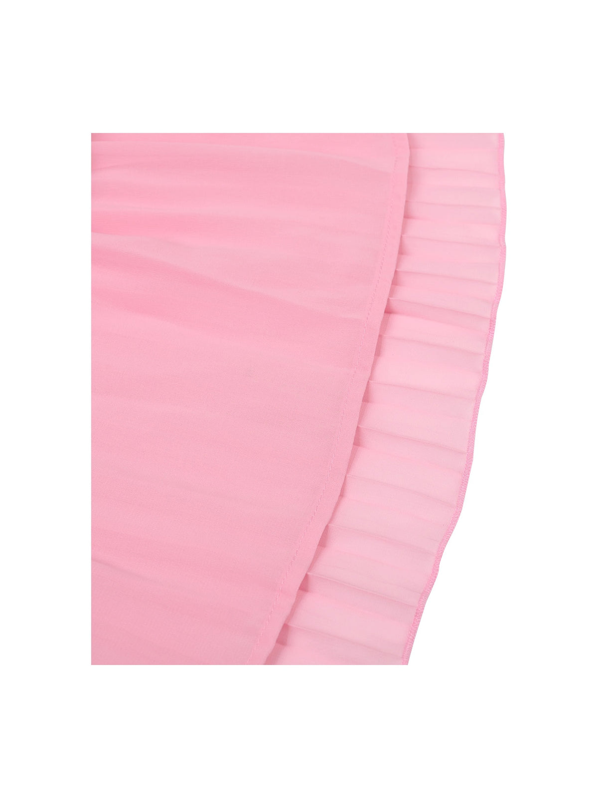 Girls Dress Coffee Halter Princess Lace Pleated Party Wedding Pageant - Pink