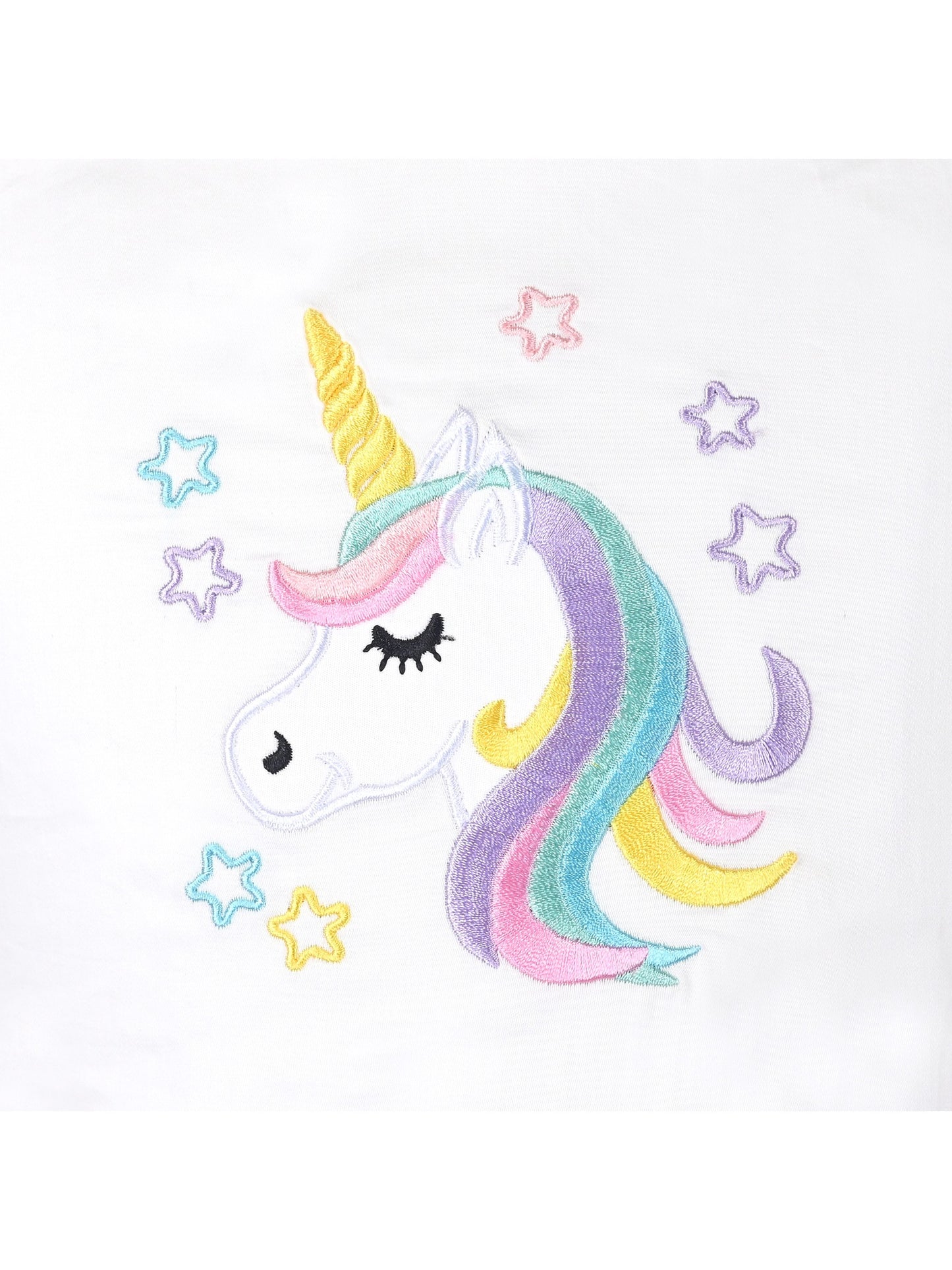 Girls Dress Purple Unicorn Rainbow Striped Suspender Sleeveless Summer Purple