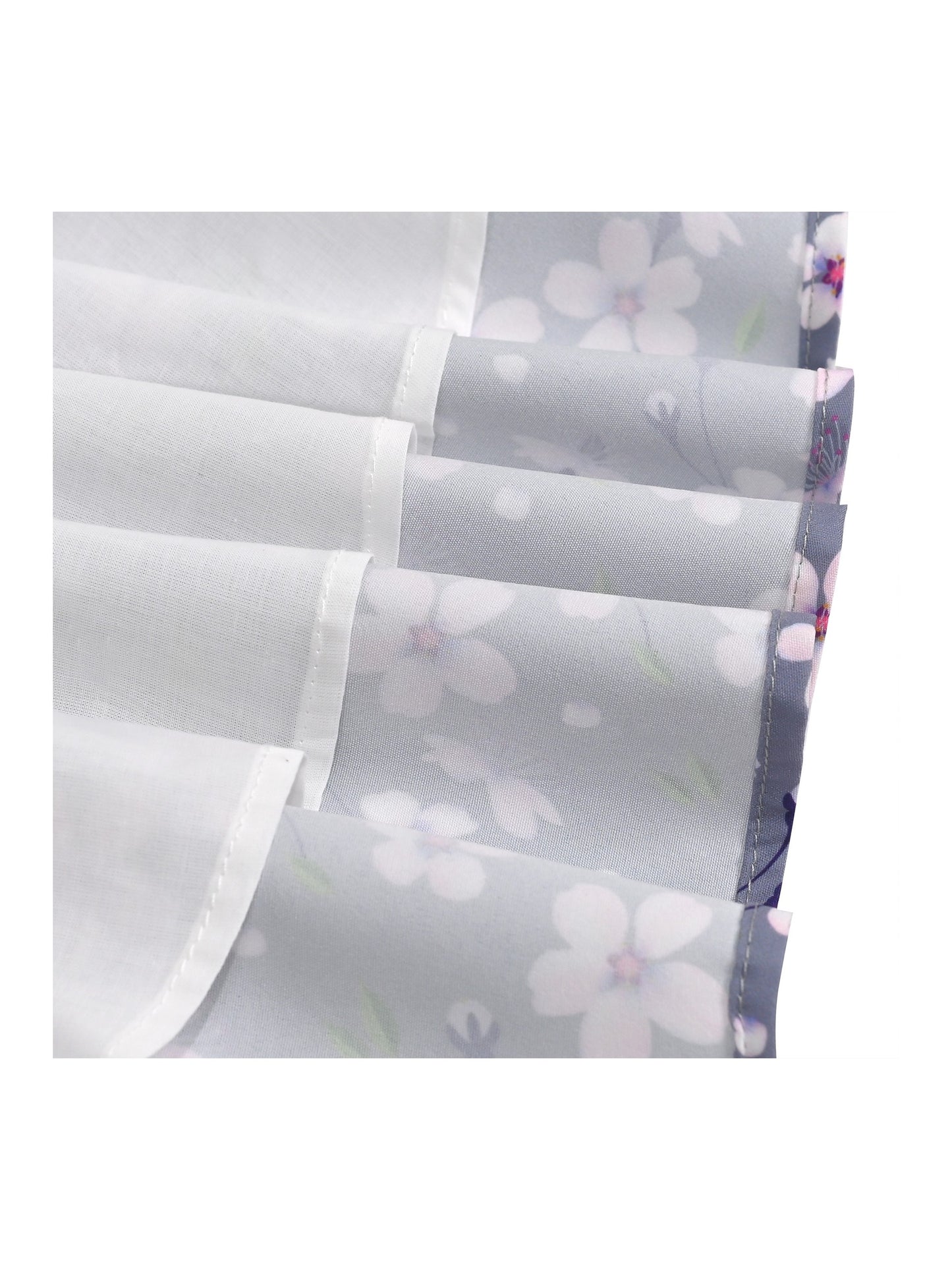 Girls Dress Lace Pearl Plum Blossom Elegant Princess Dress Gray