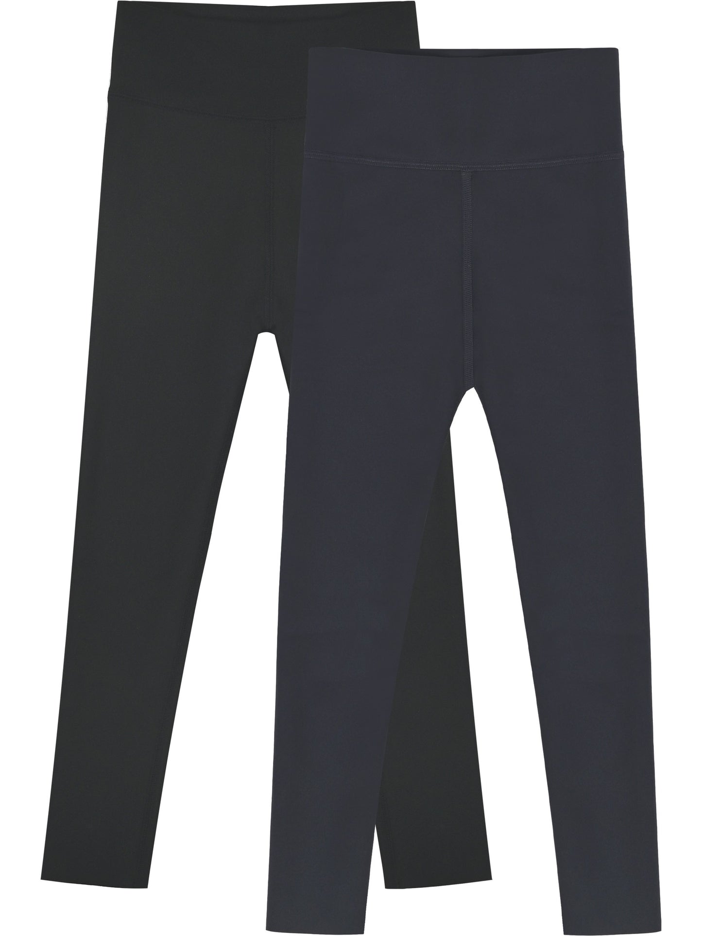 Girls Legging Fleece Lined 2pc Set Pants Warm Ankle Length Winter Black