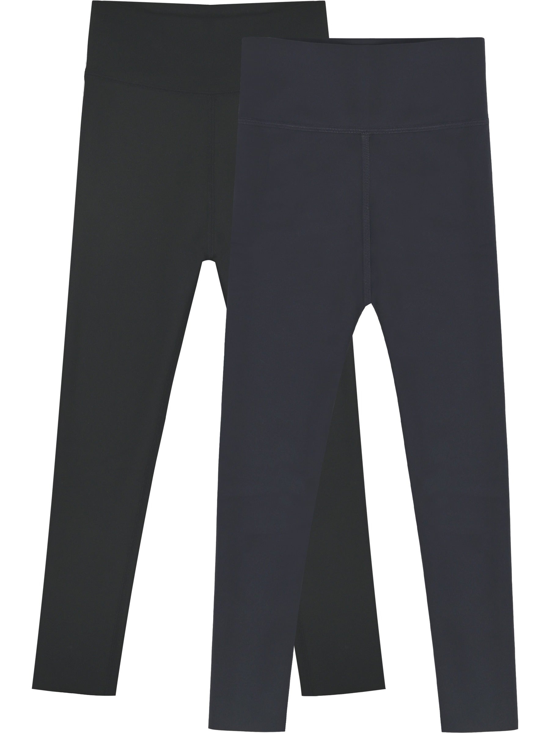 Girls Legging Fleece Lined 2pc Set Pants Warm Ankle Length Winter Black