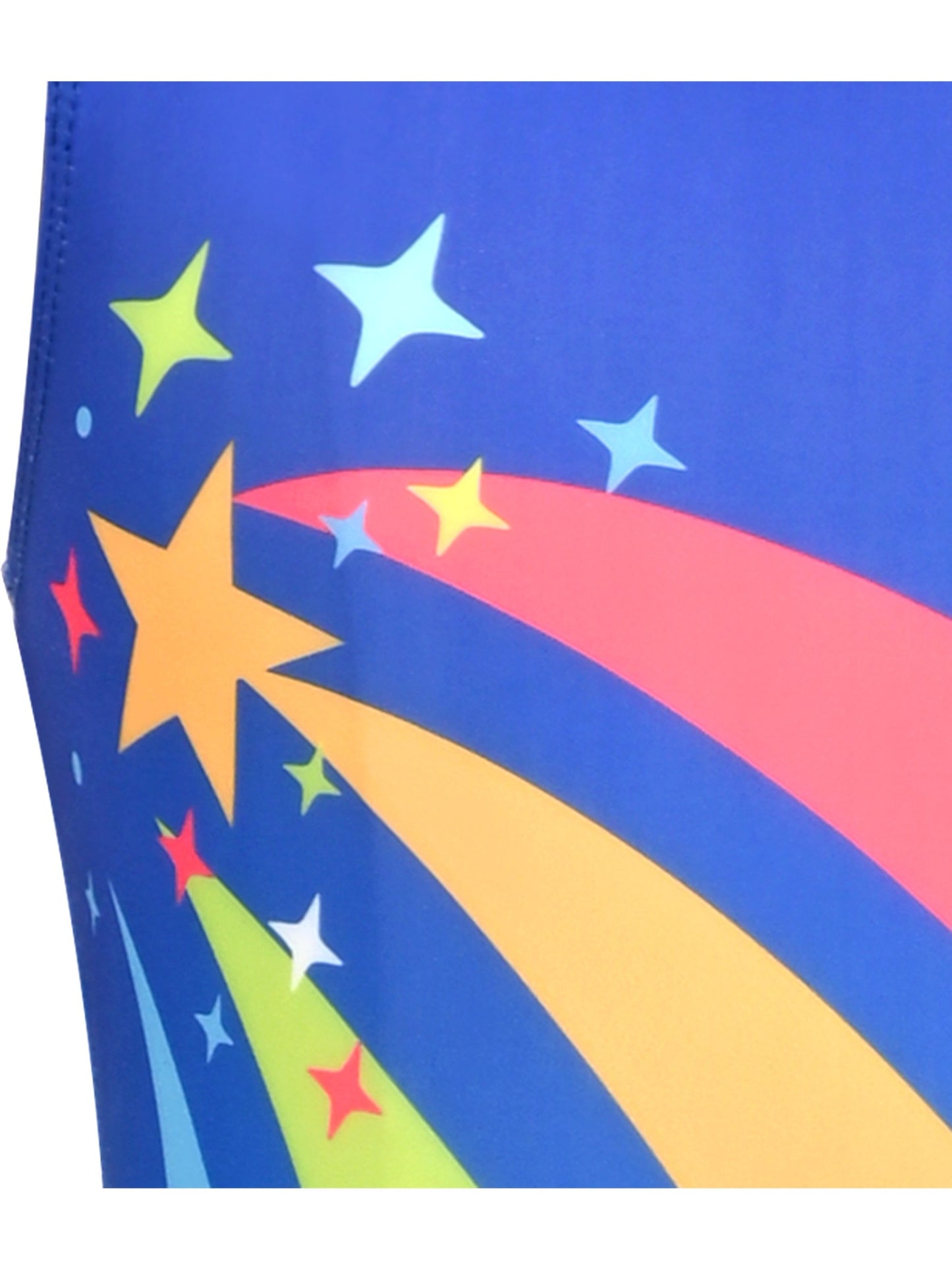 Girls Star Rainbow Rhinestone Sleeveless Active Unitard Ballet Gymnastic Blue