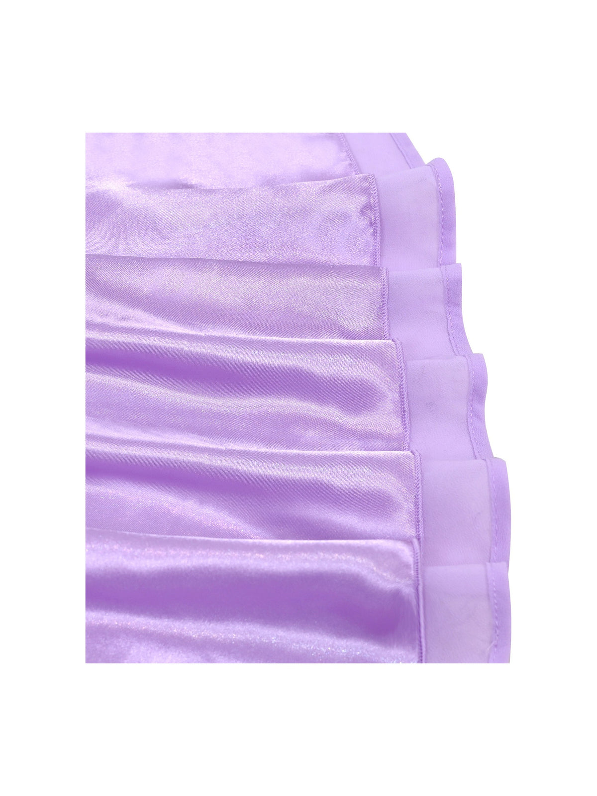 Girls Dress Deep Pink Chiffon Bridesmaid Dance Ball Maxi Gown - Purple