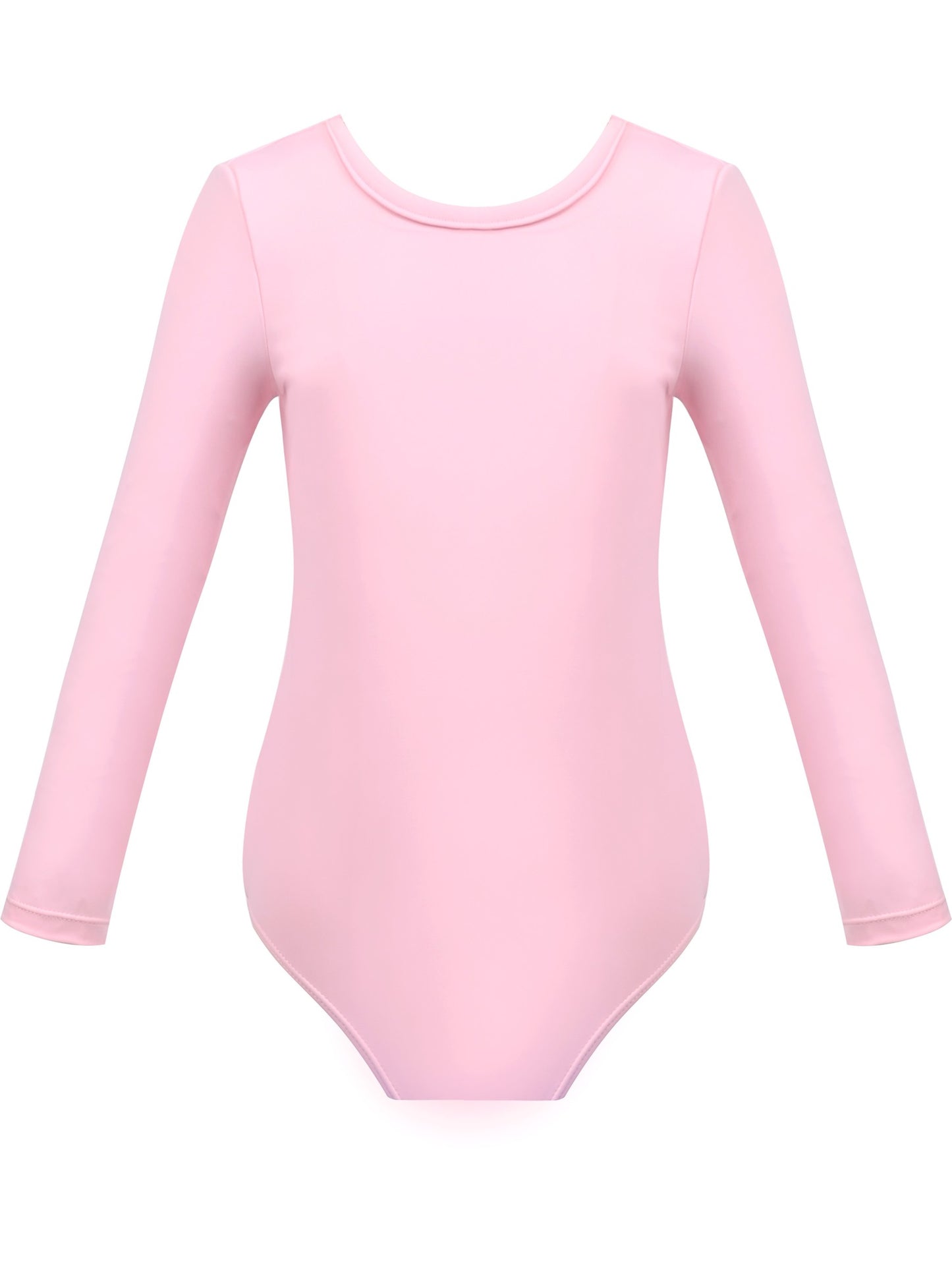 Girls Dress 2 Piece Set Purple Ballet Leotard Butterfly Tulle Long Sleeve Pink