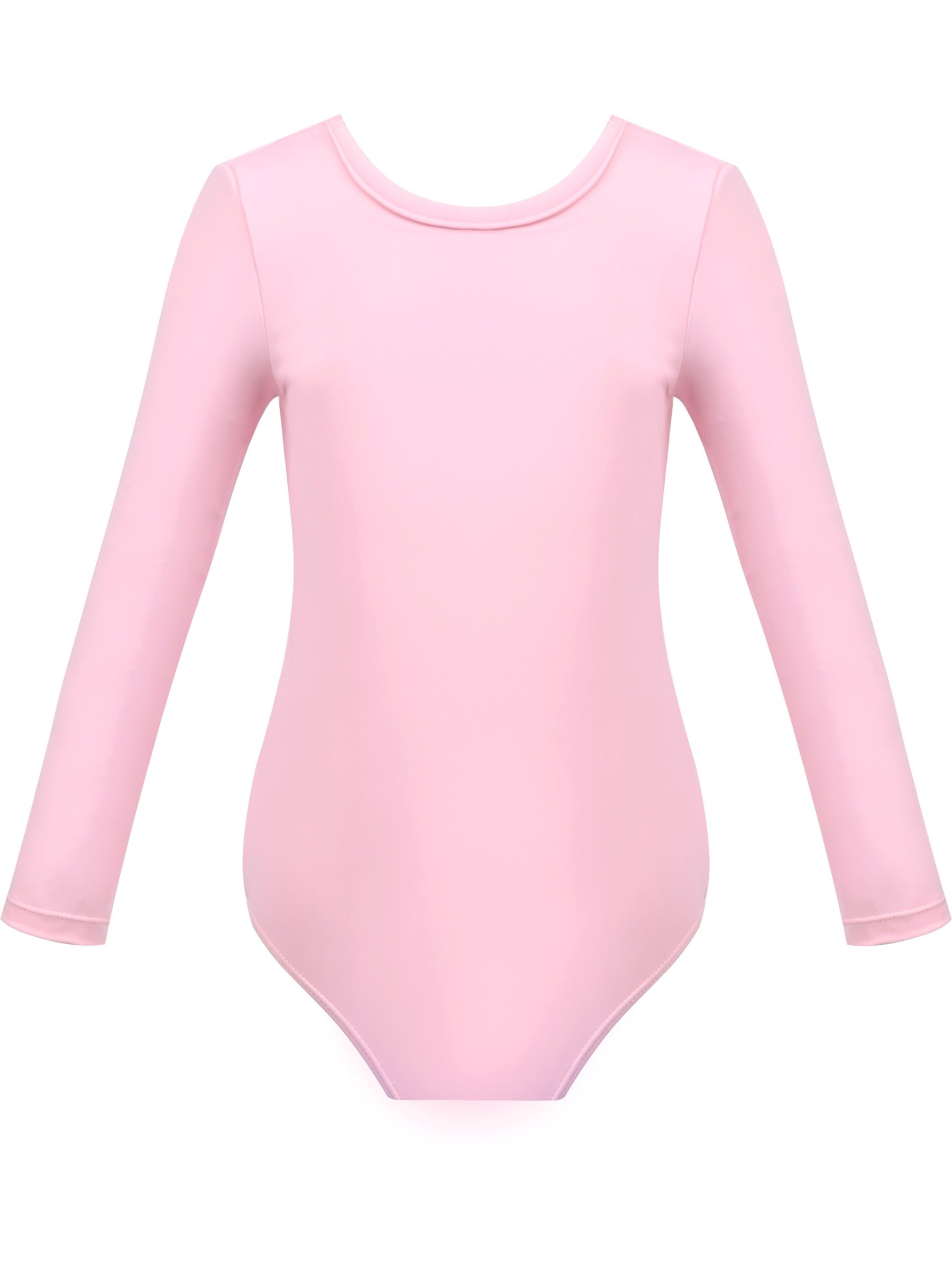 Girls Dress 2 Piece Set Purple Ballet Leotard Butterfly Tulle Long Sleeve Pink