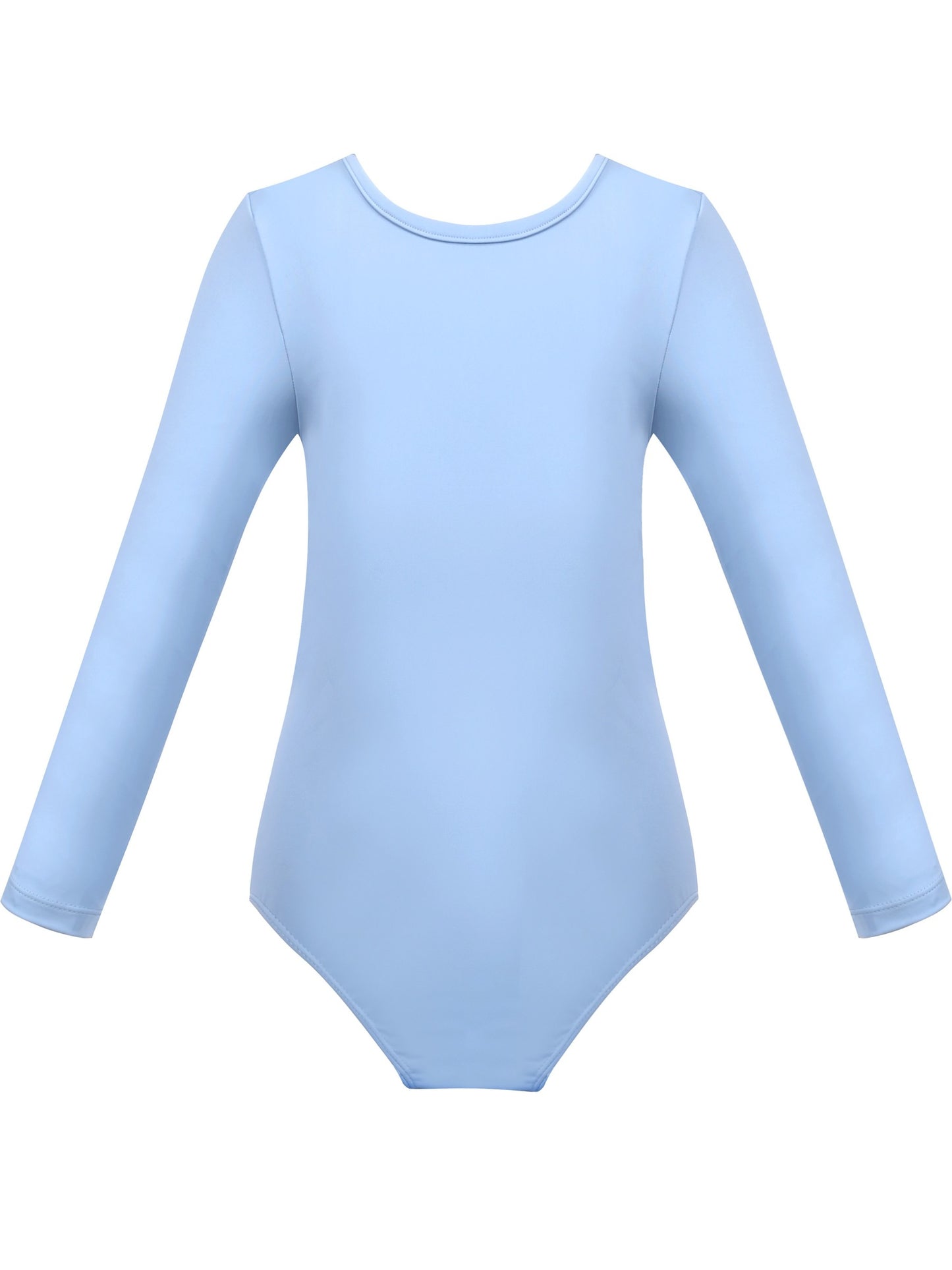 Girls Dress 2 Piece Set Purple Ballet Leotard Butterfly Tulle Long Sleeve Blue