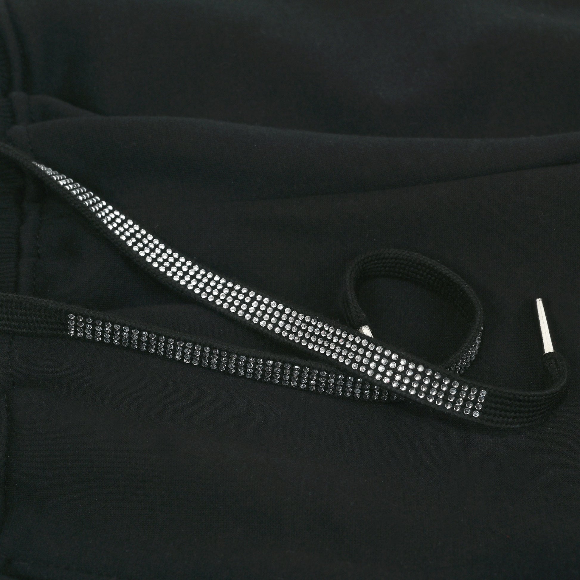 Girls Jogger Pant Cotton Casual Heating Athletic Stretchy Sweatpant Black