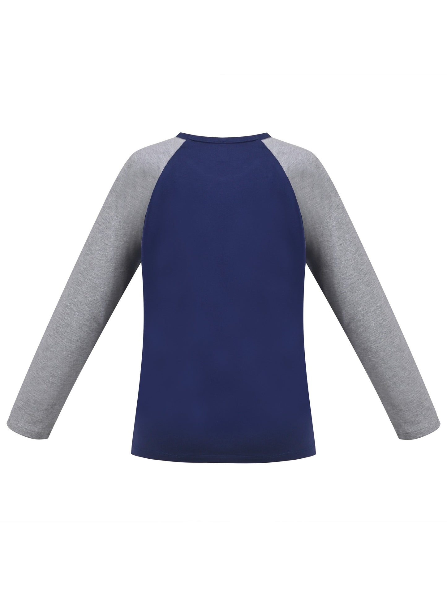 Girls Top Shirt Long Sleeve Pink Striped Valentine Crewneck Soft Casual Blue