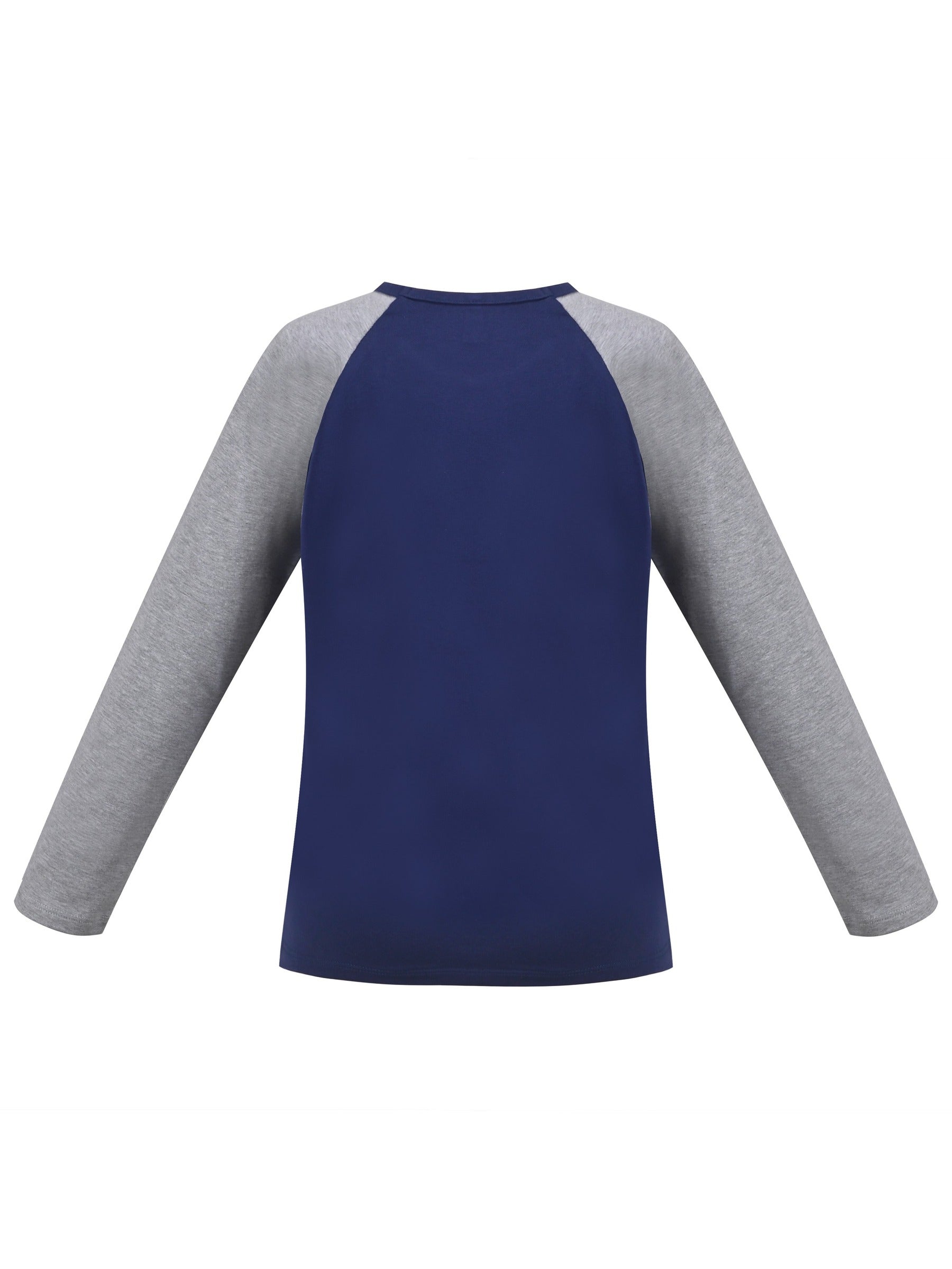 Girls Top Shirt Long Sleeve Pink Striped Valentine Crewneck Soft Casual Blue