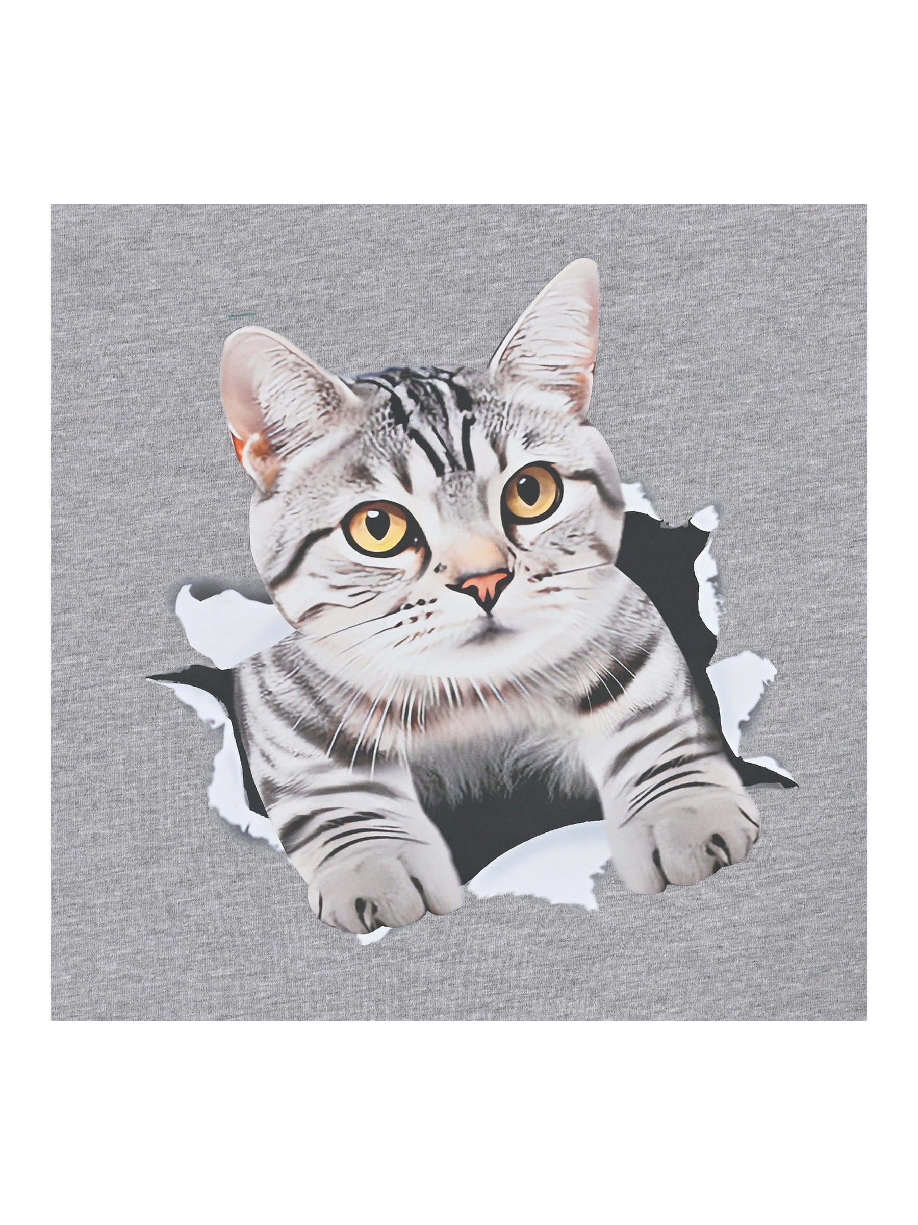 Girls Top Shirt Long Sleeve Pink Striped Valentine Crewneck Soft Casual Gray