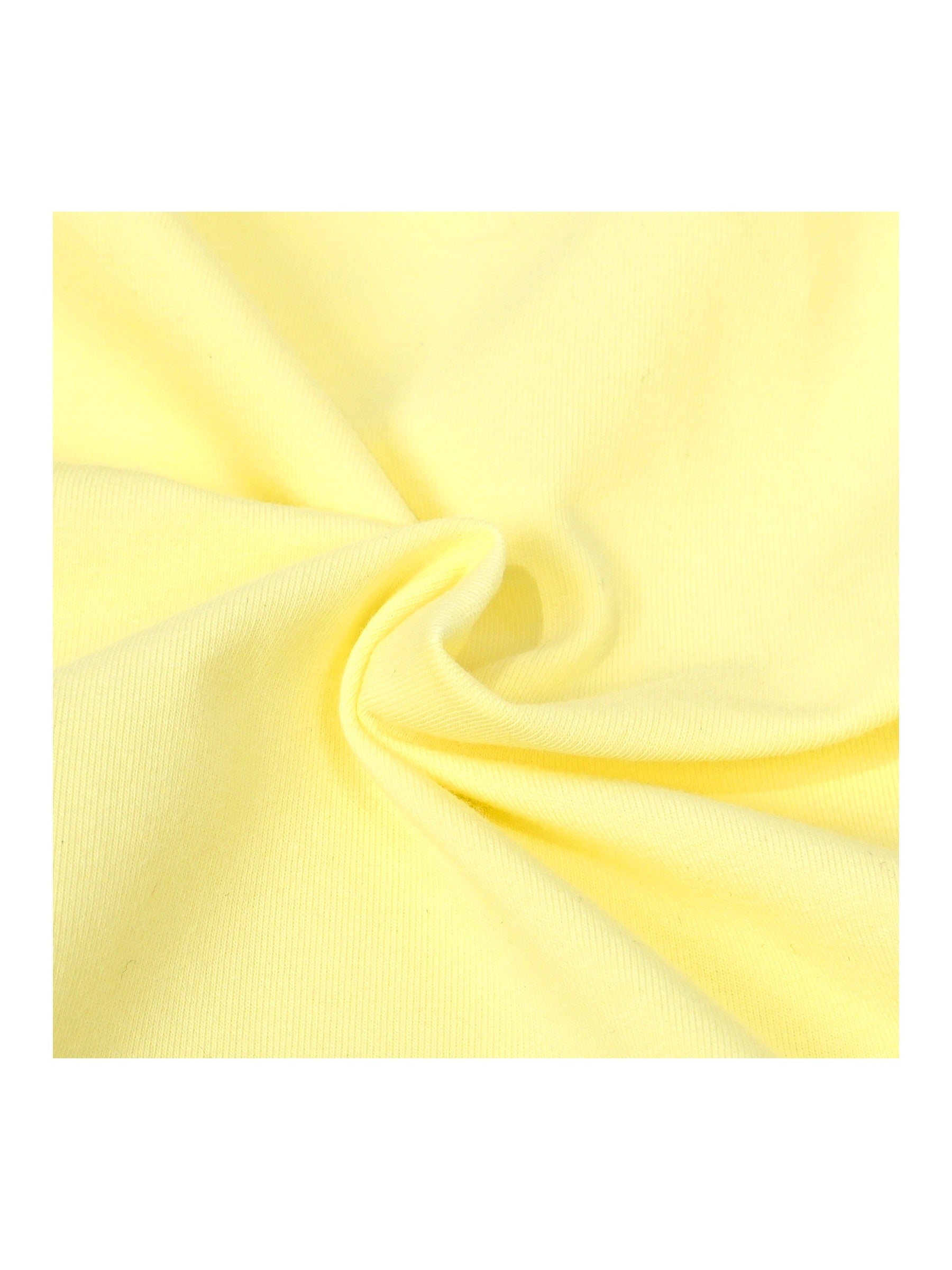 Girls Dress Yellow Casual Cotton Long Sleeve Dress Yellow