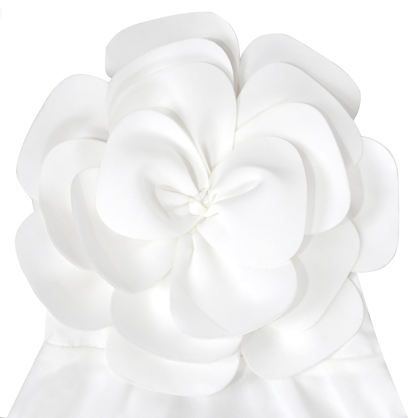 Flower Girls Dress Criss Cross Formal Wedding Event Communion Pageant White