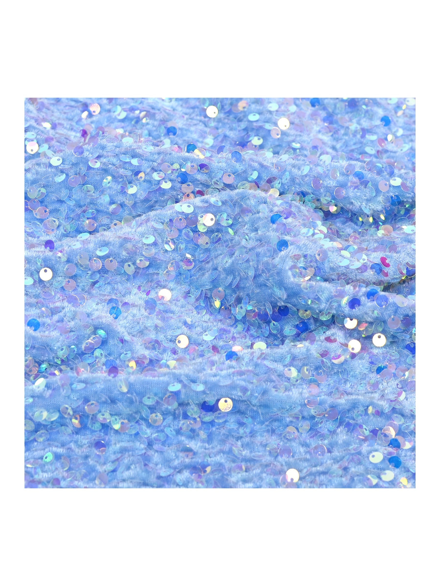 Girls Dress Black Sequin Sheer Mesh Long Sleeve Party Elegant Ball Gown Blue