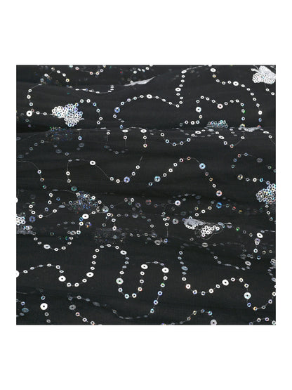 Girls Dress Peach Sequin Mermaid High Low Tulle Party Gown Fantasy Beach Formal Pageant - Black Butterfly