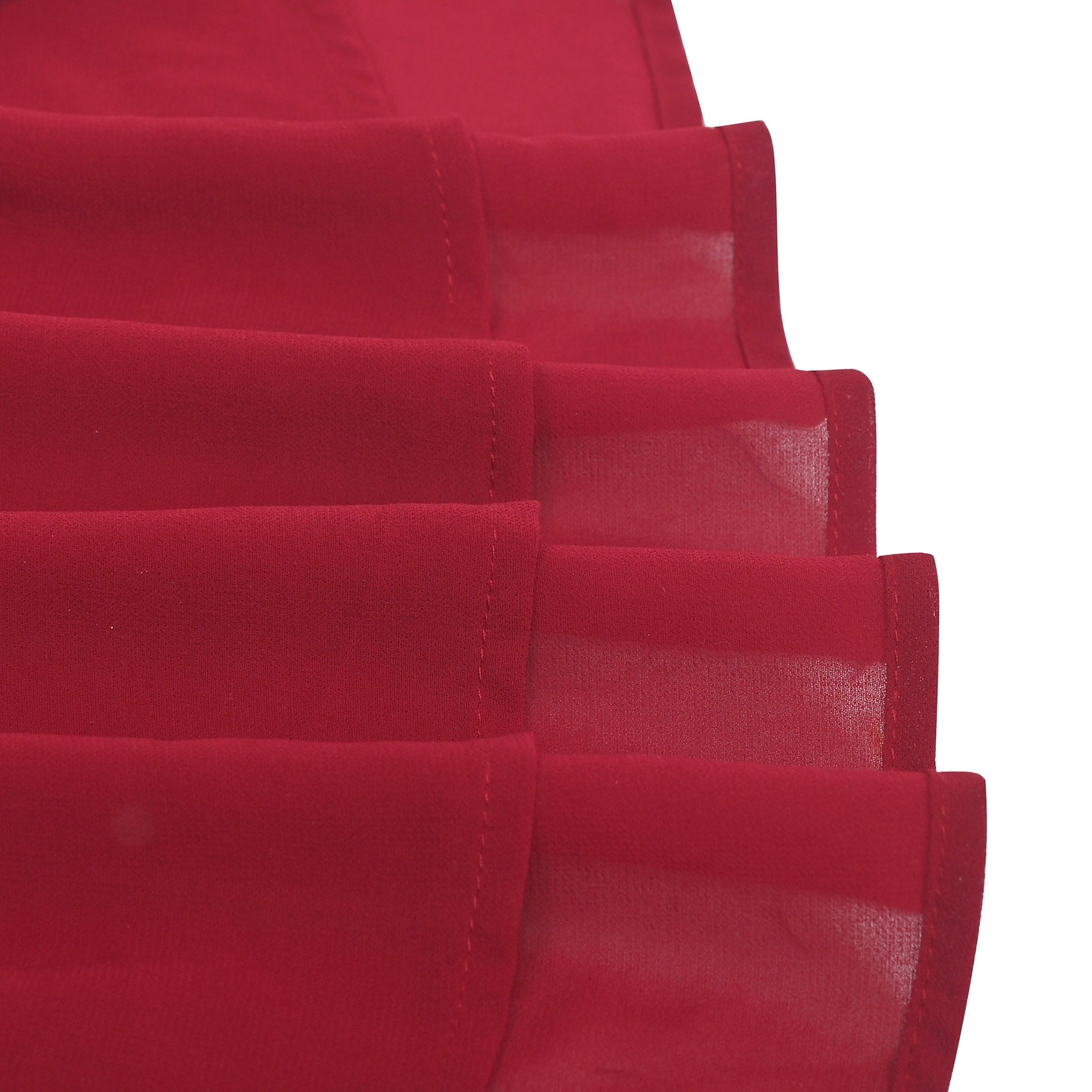 Girls Dress Rose Halter Button Smocked Tie Back Beach Party Chiffon Red