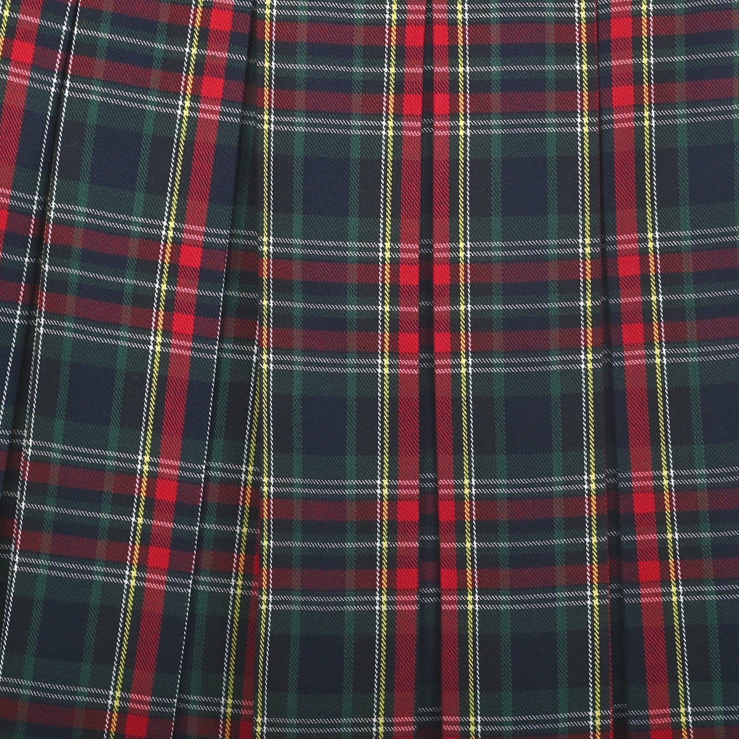 Girls Skirt Back School Uniform Red Tartan Skirt Red
