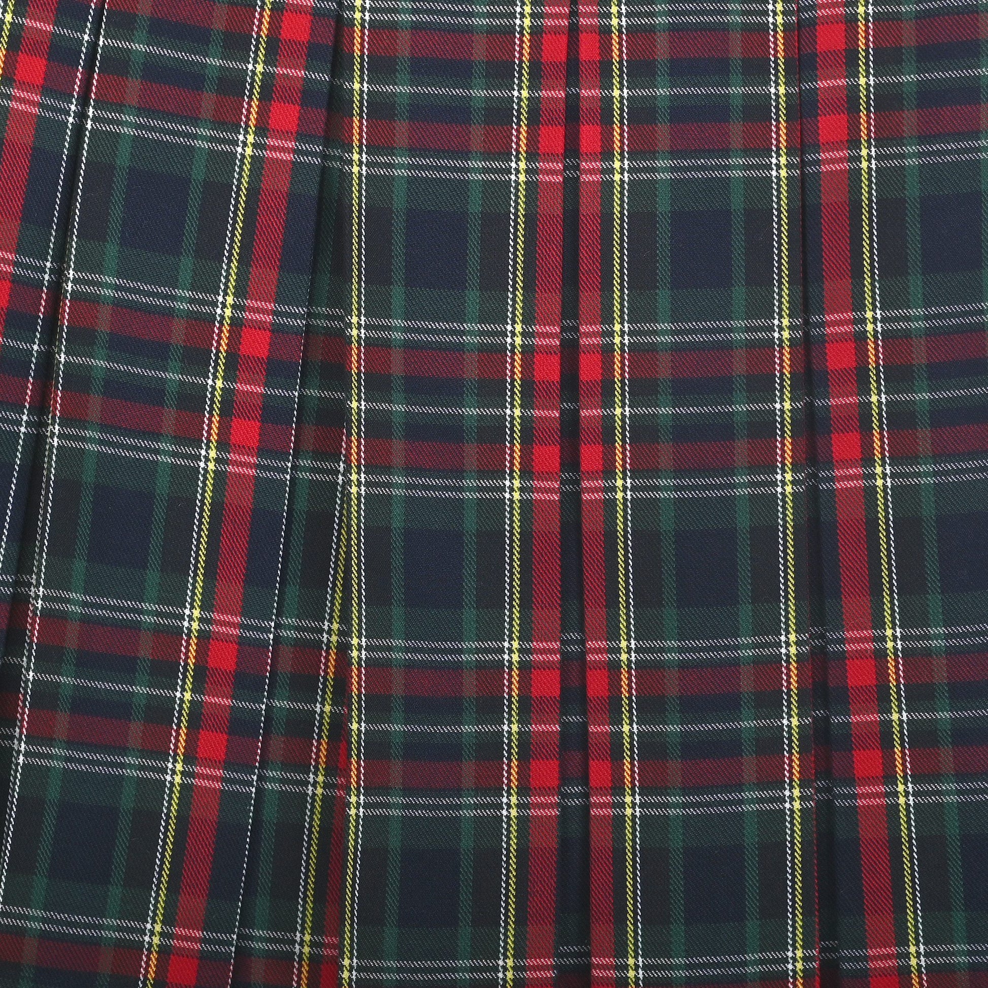 Girls Skirt Back School Uniform Red Tartan Skirt Red