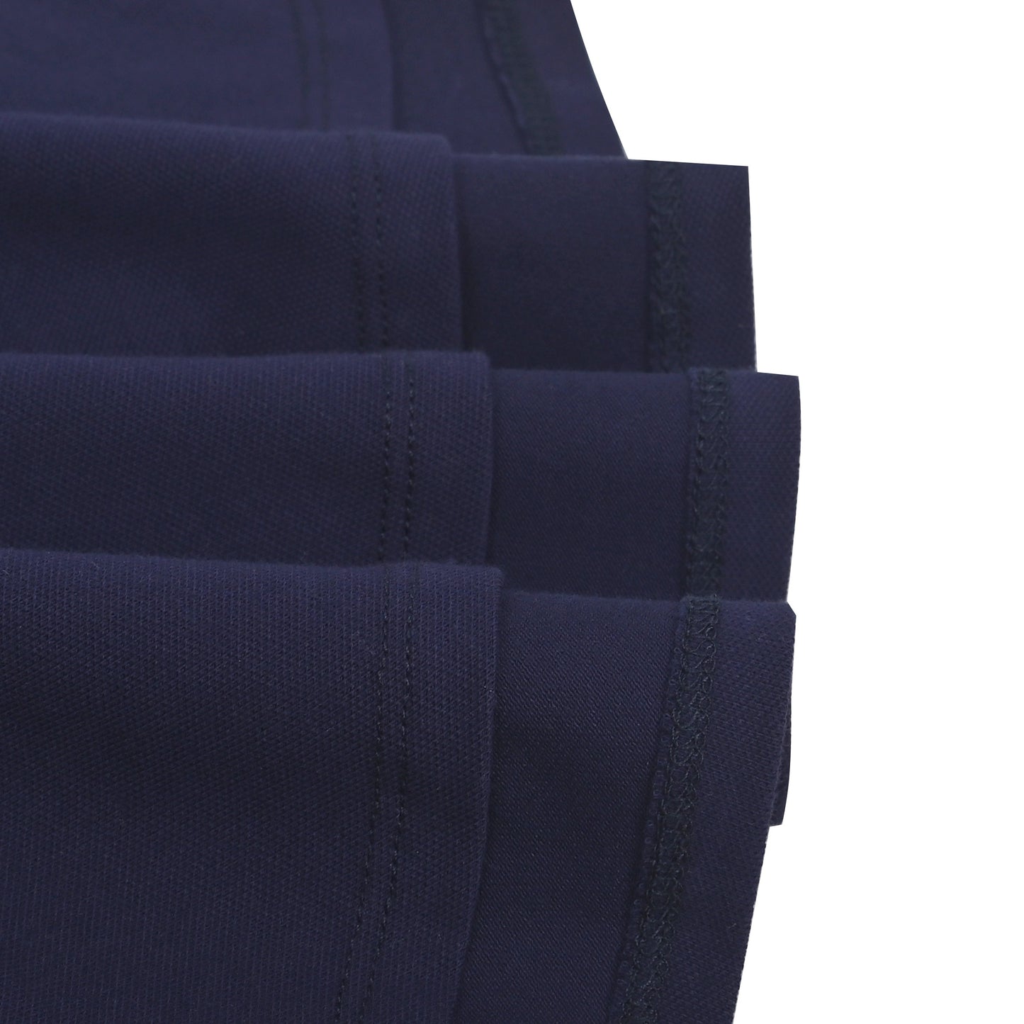 Girls Dress Knit Polo Collar Student Classic Casual Back to School Everyday Blue