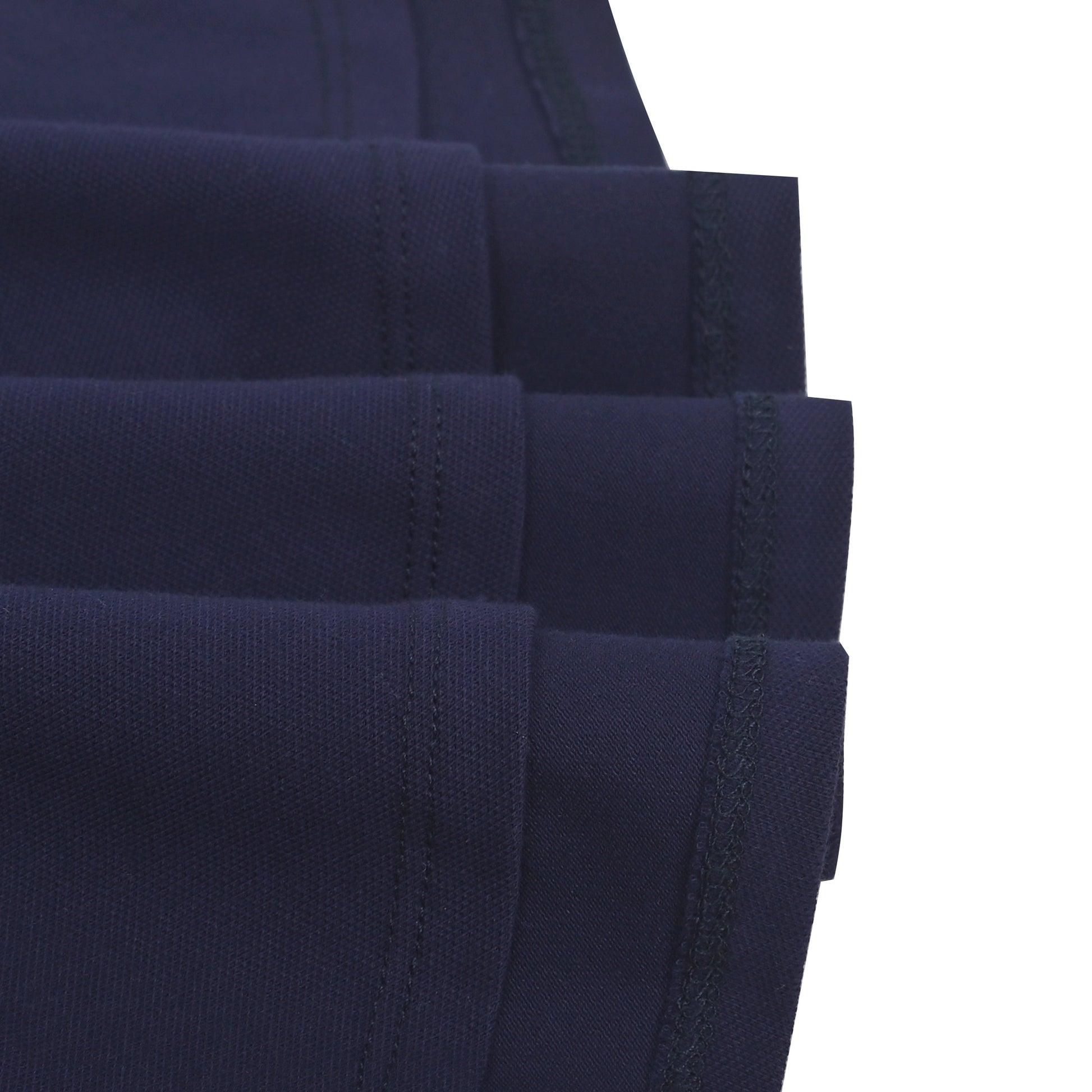 Girls Dress Knit Polo Collar Student Classic Casual Back to School Everyday Blue