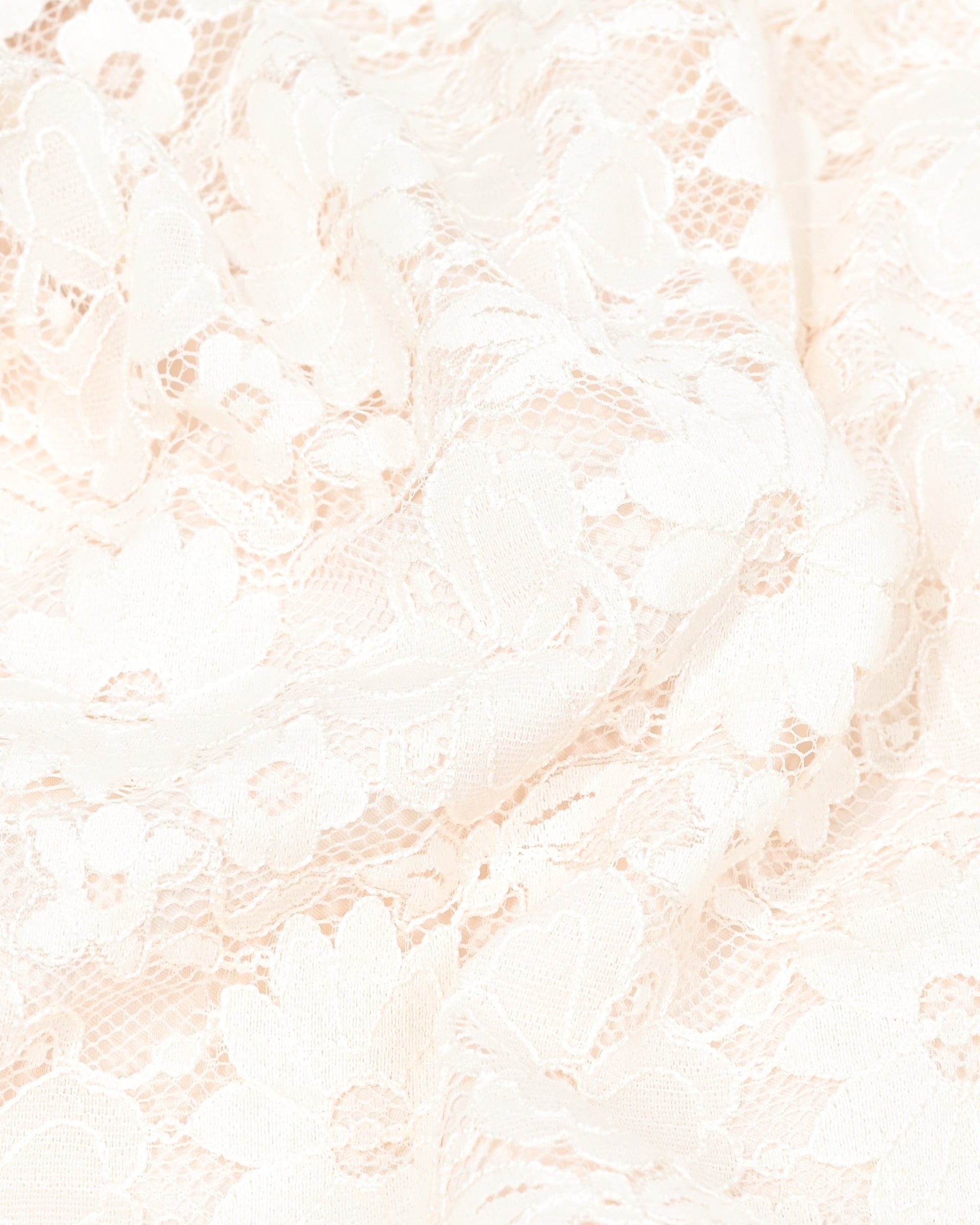Girls Dress Beige Lace A-Line with Tiered Ruffle Hem Sleeveless Round Neck Party Wedding Beige