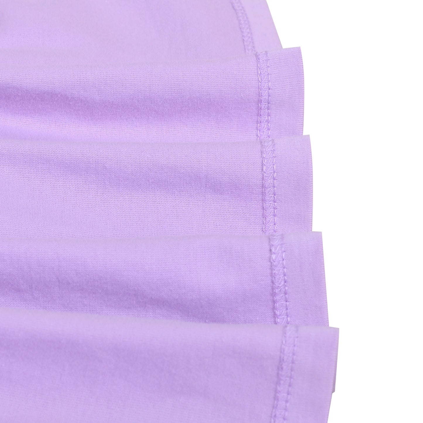 Girls Dress Rainbow Colorful Tiered Ruffle Backless Casual Holiday Cotton Purple