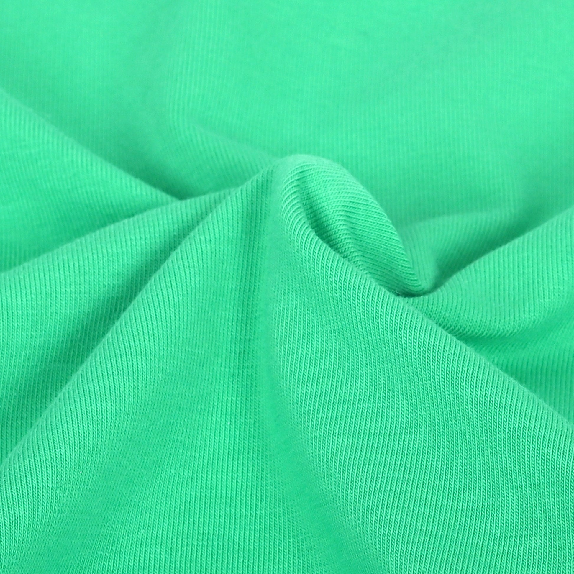 Girls T-shirt Crop Top Pink Lettuce Trim Ribbed Knit Crewneck Daily Green