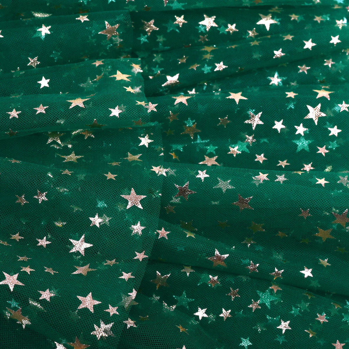 Girls Dress Colorful Glitter Sequin Ruffle Dress Princess Pageant - Green Xmas
