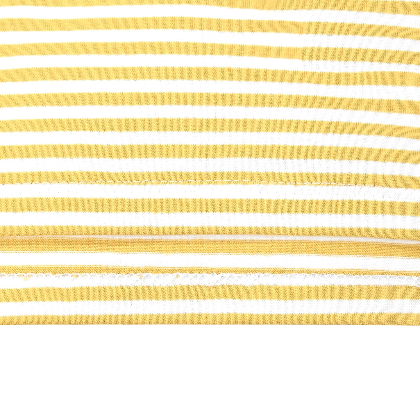 Girls T-shirt Crop Top Pink Lettuce Trim Ribbed Knit Crewneck Daily Yellow