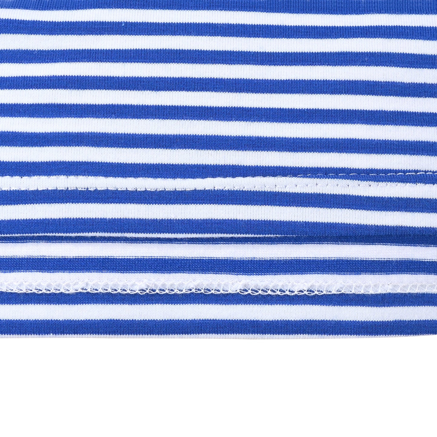 Girls T-shirt Crop Top Pink Lettuce Trim Ribbed Knit Crewneck Daily Blue