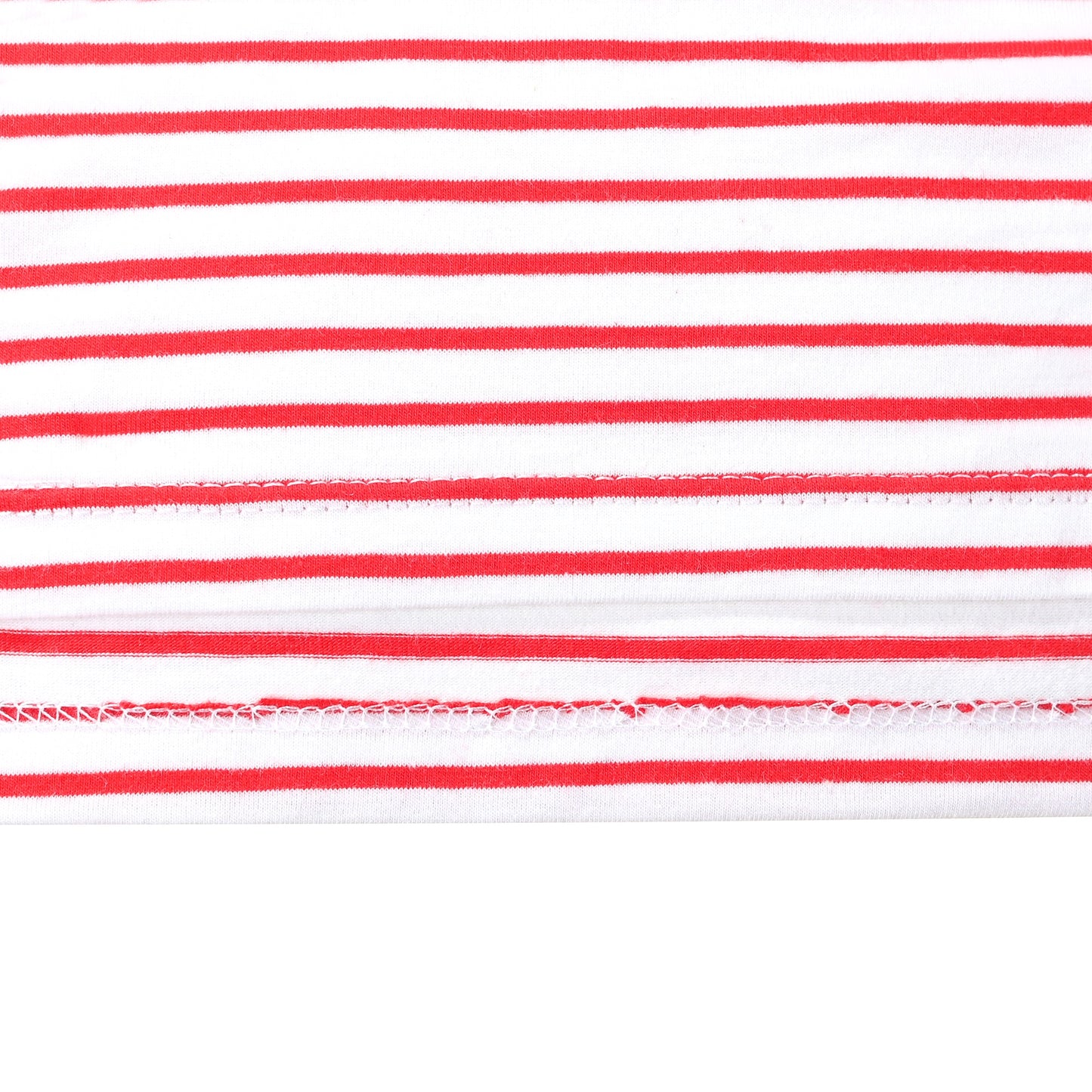Girls T-shirt Crop Top Pink Lettuce Trim Ribbed Knit Crewneck Daily Red