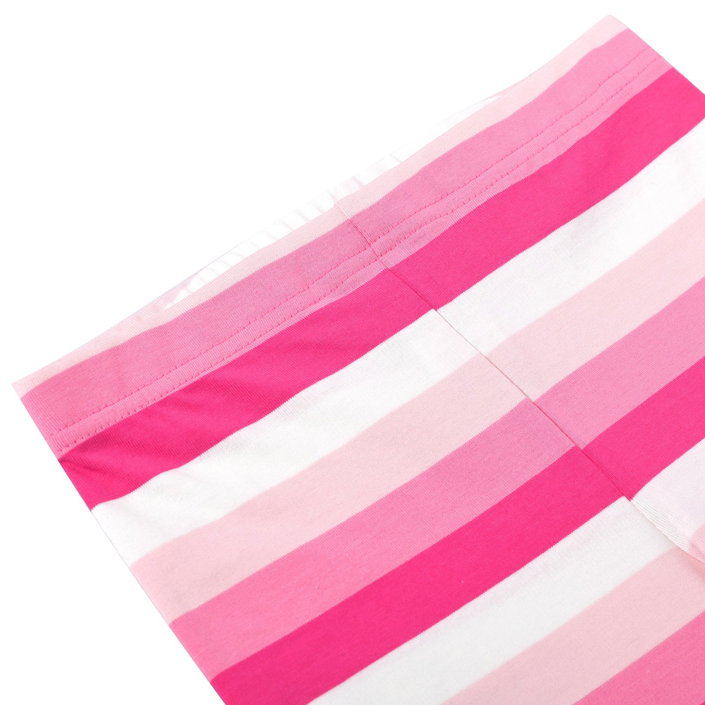 Girls Toddler Trousers Leggings Full Length Cotton Soft Elastic Preppy Rainbow Pink