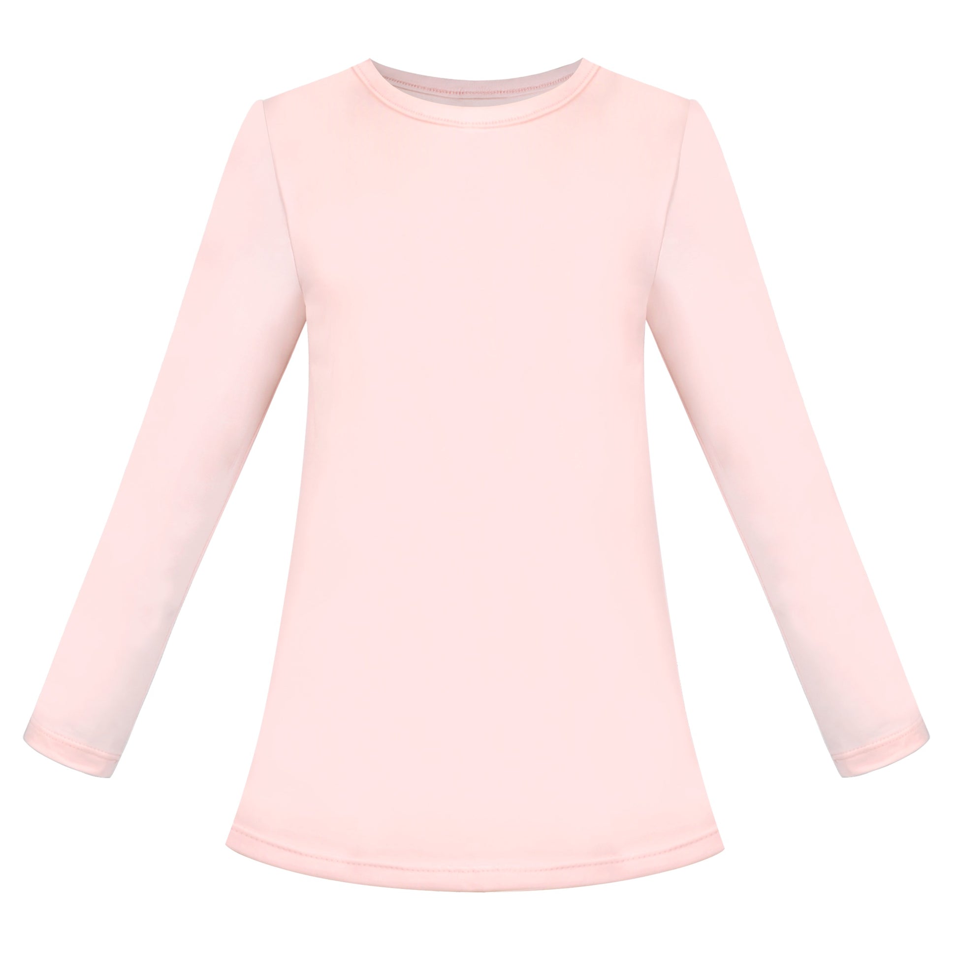 Girls Tee Purple Unicorn Magical Soft Cotton Ruffle Long Sleeve Casual Pink