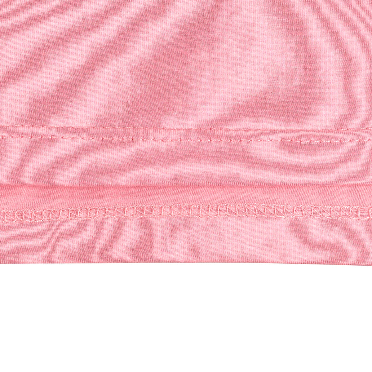 Girls Tee Purple Unicorn Magical Soft Cotton Ruffle Long Sleeve Casual - Plain Pink